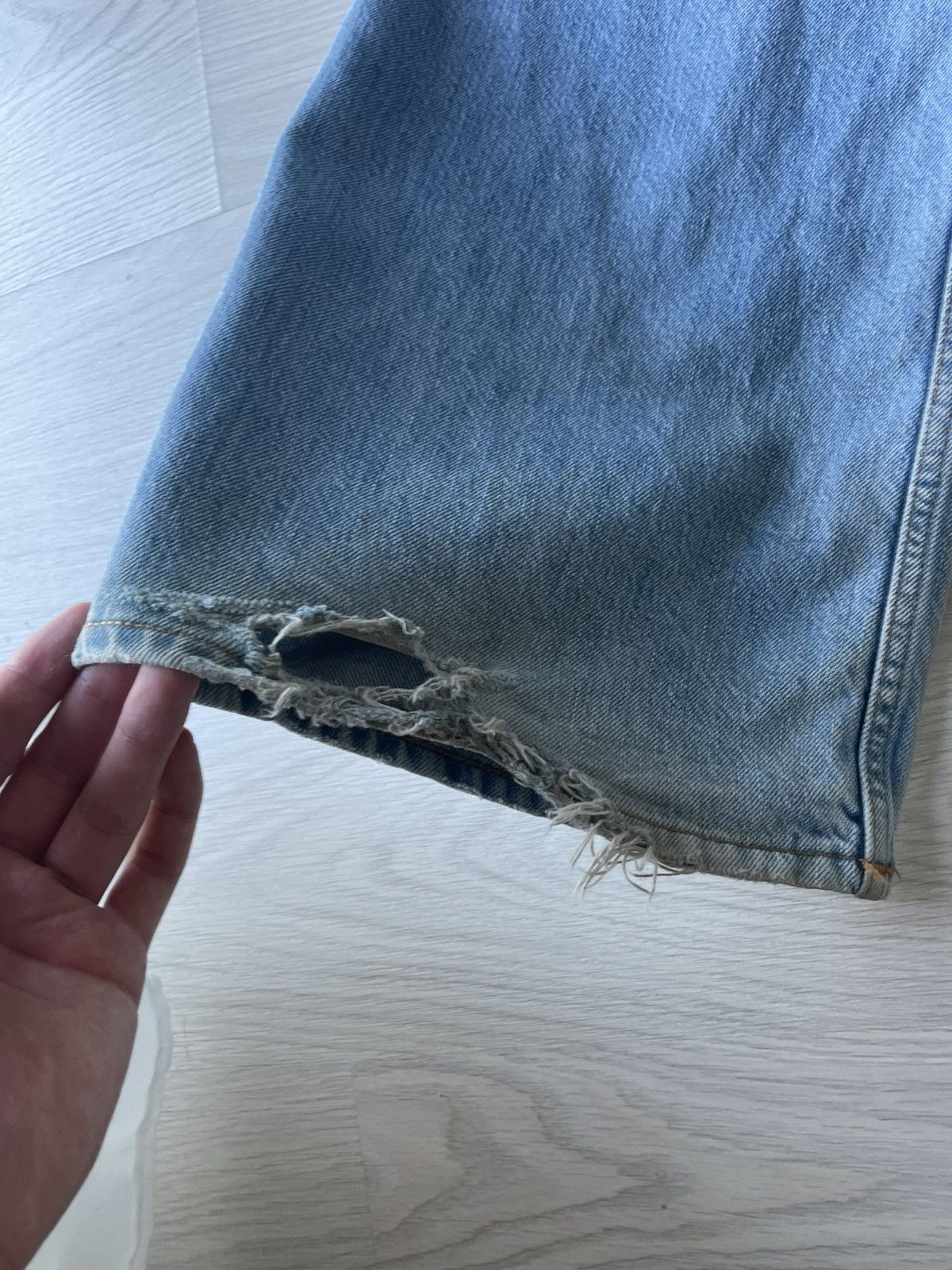 Acne Studios Acne Studios 2021M Light Blue Jeans Size US 33 - 7 Thumbnail