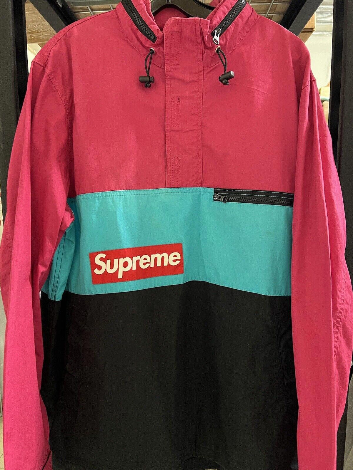 Supreme SS14 Supreme F1 Pullover Jacket Magenta 2014 Size US XL / EU 56 / 4 - 2 Thumbnail