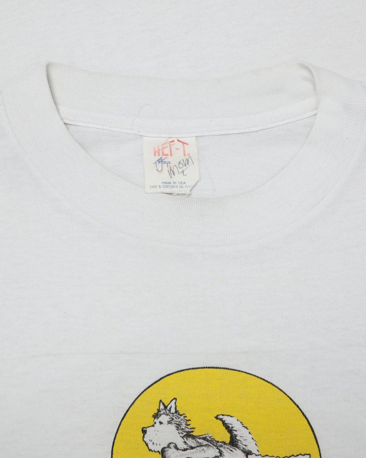 Vintage Vintage Dawg Dash 1986 Distressed Faded Long Sleeve Size US L / EU 52-54 / 3 - 3 Thumbnail