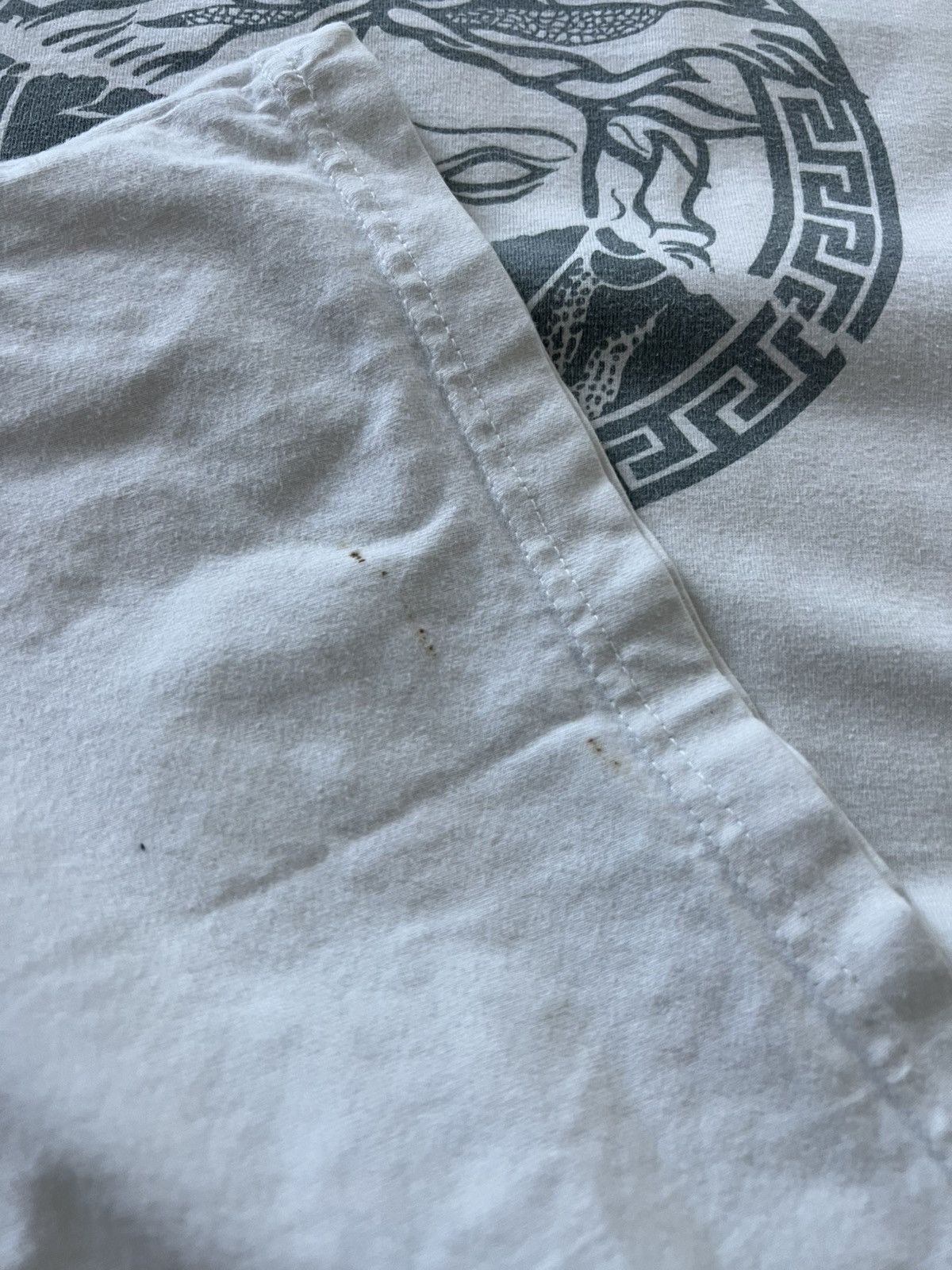 Versace Versace Jeans Couture T-shirt Logo Tee White Vintage Size US M / EU 48-50 / 2 - 9 Thumbnail
