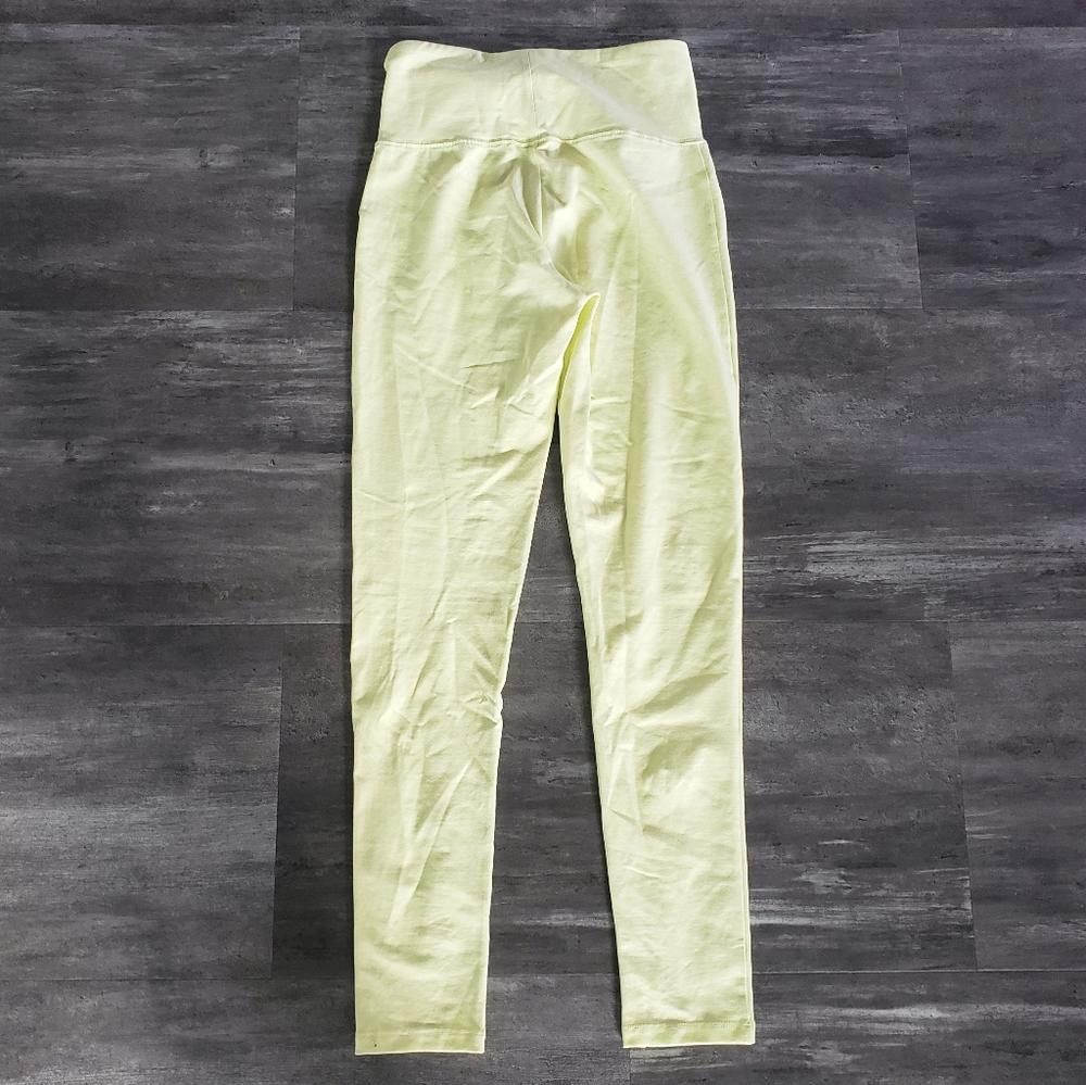 BP. Light Yellow Live It Up BP High Waisted Legging Size 28" / US 6 / IT 42 - 2 Thumbnail