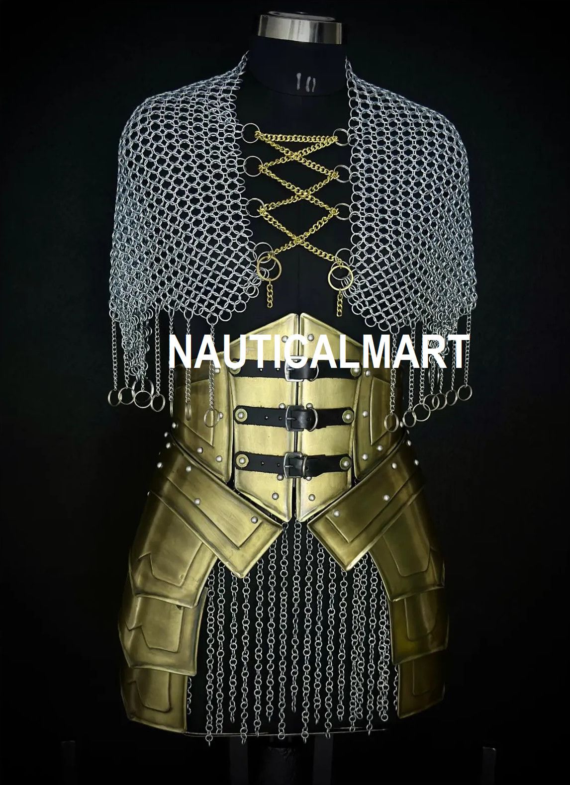 Other Medieval Chainmail Corset Armor Set Size ONE SIZE - 1 Thumbnail