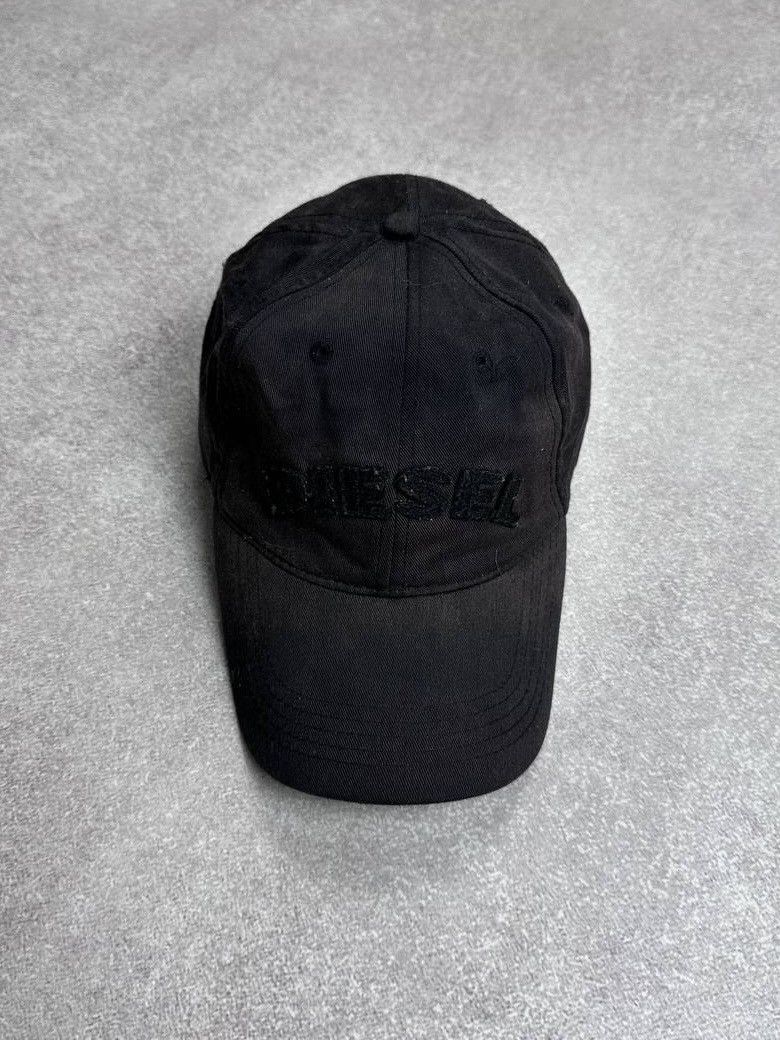 Diesel Vintage Diesel Archival Destroyed Balency Style Cap Os Size ONE SIZE - 2 Thumbnail