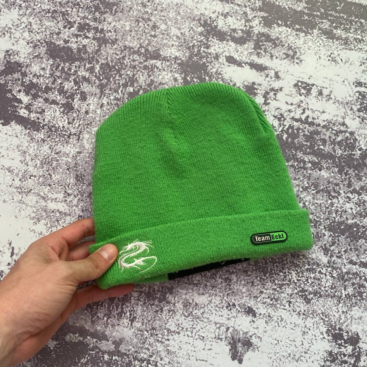 Japanese Brand Kawasaki hype y2k streetwear racing style Hat Beane Size ONE SIZE - 3 Thumbnail