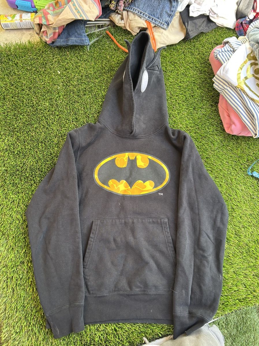 Bape × DC Comics BAPE x Batman DC Comics Madison Exclusive Pullover Hoodie Size US M / EU 48-50 / 2 - 3 Thumbnail