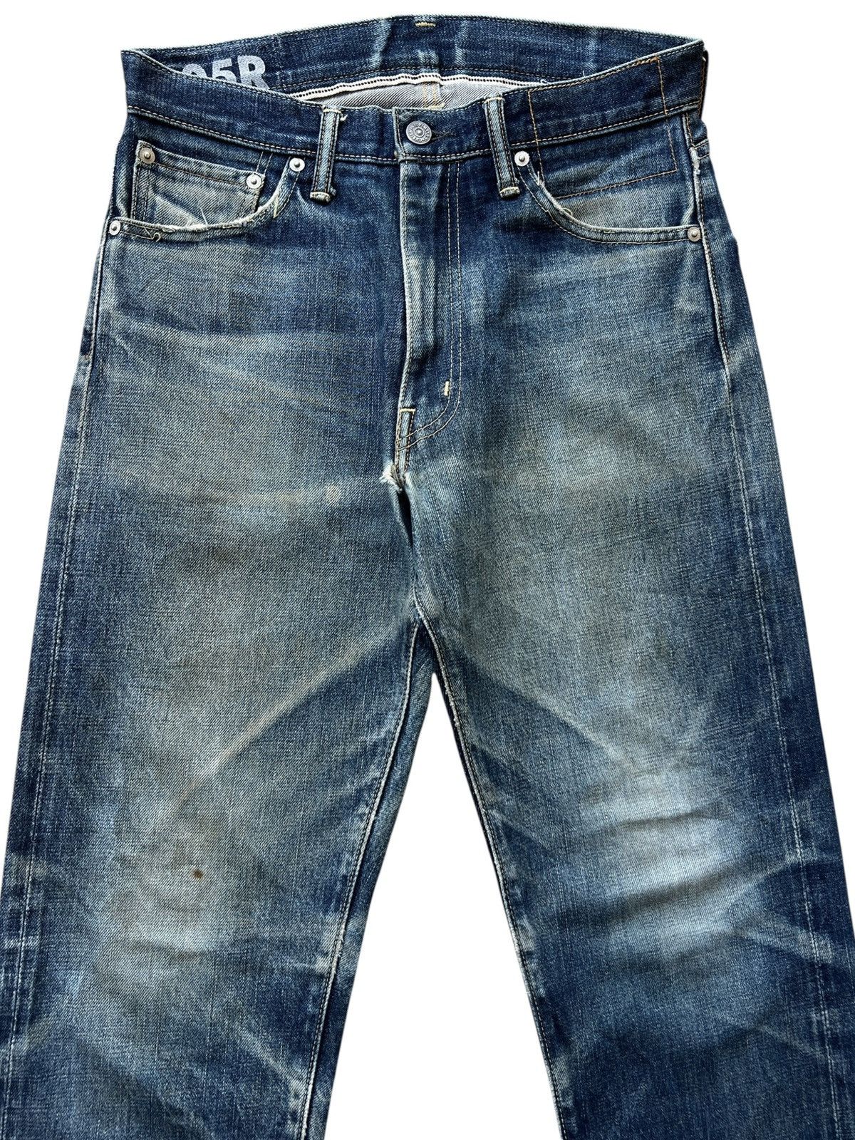 Visvim Visvim Selvedge Mudwash Distressed Denim Jeans 30x31 Size US 30 / EU 46 - 4 Thumbnail