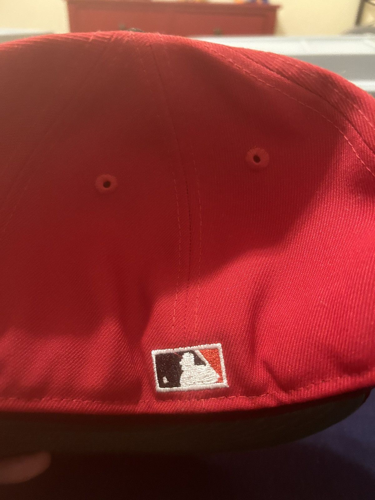 New Era Red/black Padres New Era Fitted Hat Size 7 Size ONE SIZE - 3 Thumbnail