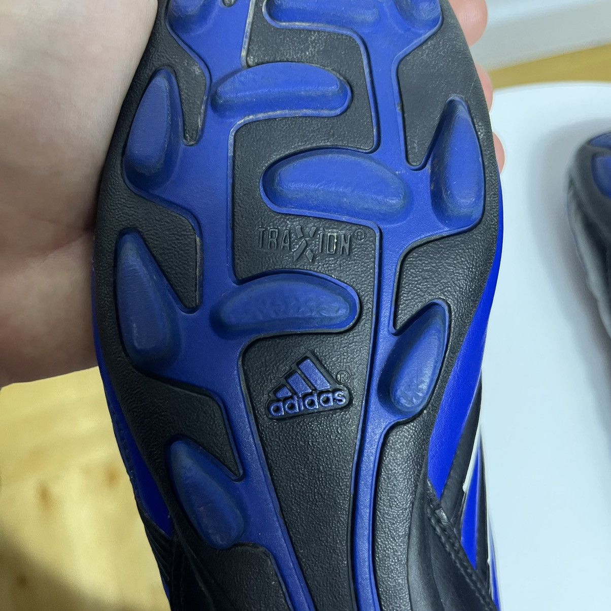 Vintage Adidas Predator Pulse FG TRX Traxion Football Boots