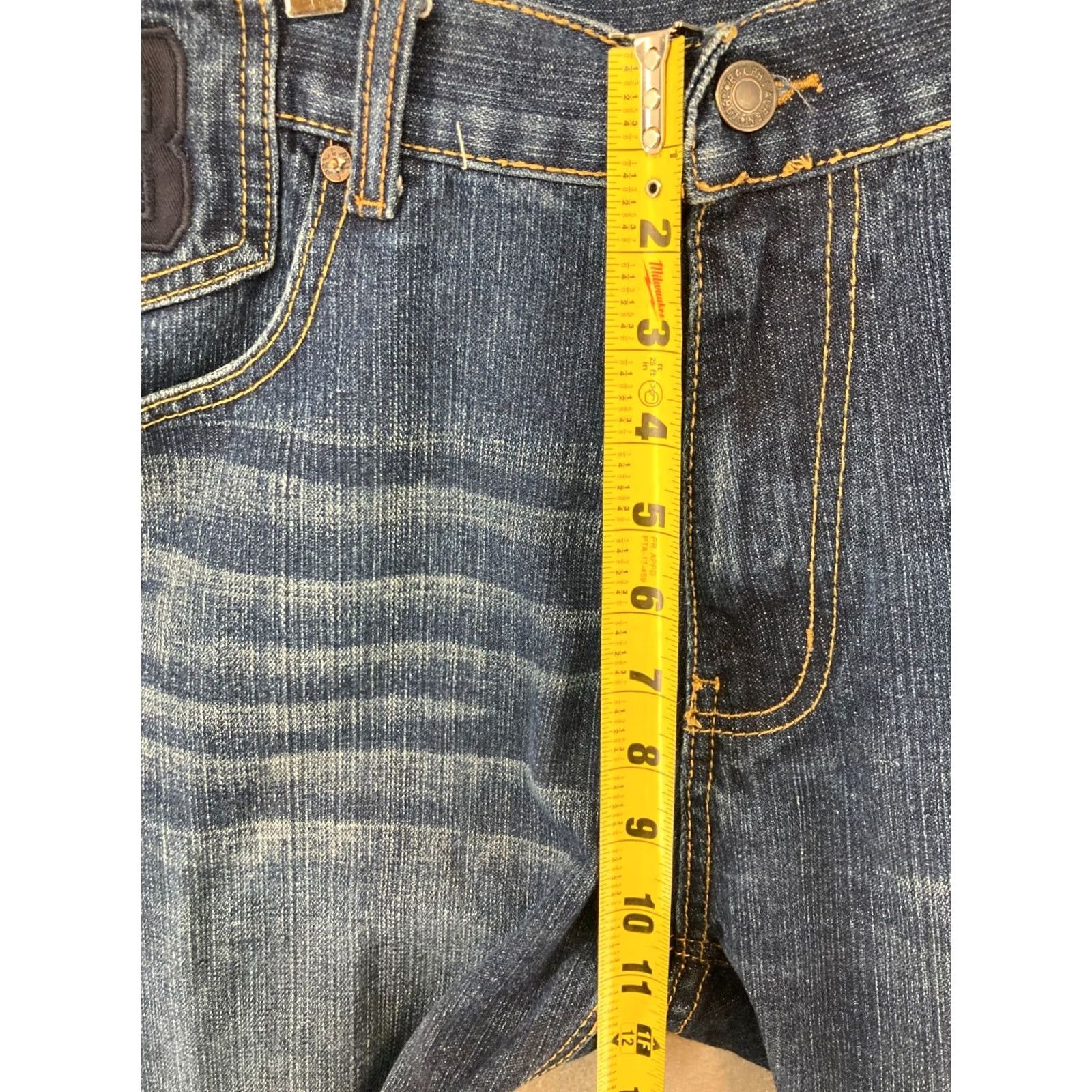 Polo Ralph Lauren Polo Ralph Lauren Jeans Mens Blue Size 36x34 Cotton USA Made Distressed Patches Straight Denim Horse pic Size US M / EU 48-50 / 2 - 4 Thumbnail