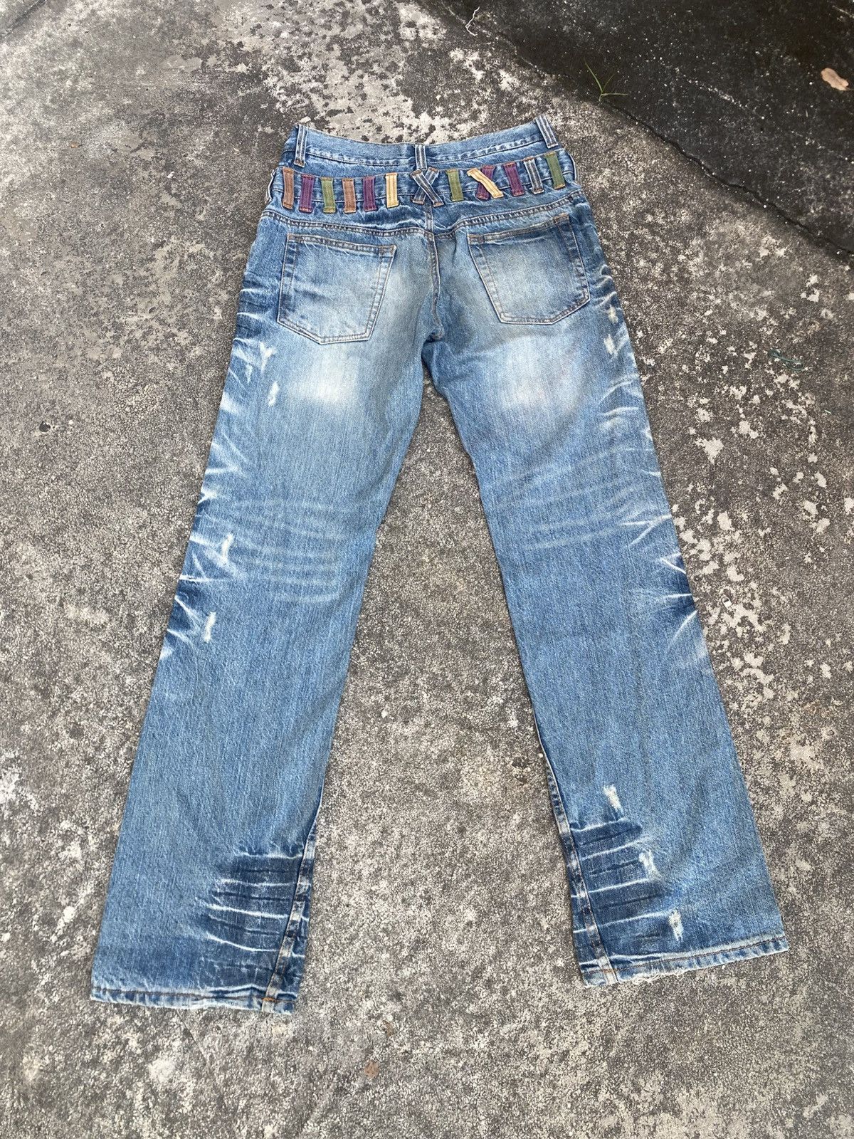 Japanese Brand Vintage Japanese Brands Nylaus Pants - Double Waist Design Size US 33 - 6 Thumbnail
