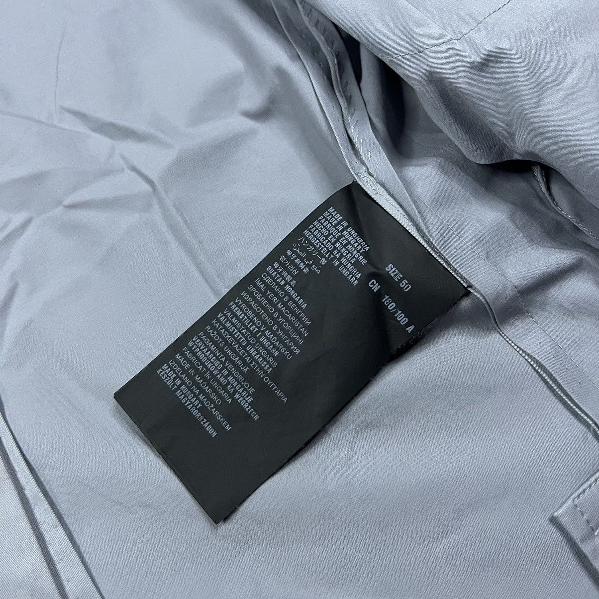 Prada Prada 2011 Nylon Blazer Silver Grey Size XL / US 12-14 / IT 48-50 - 12 Thumbnail
