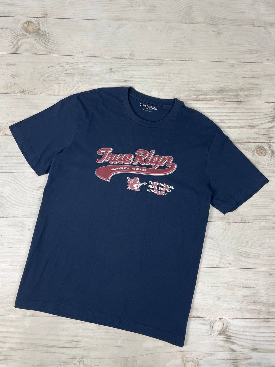 True Religion True Religion Big Logo T-Shirt Buddha Size US XL / EU 56 / 4 - 1 Thumbnail