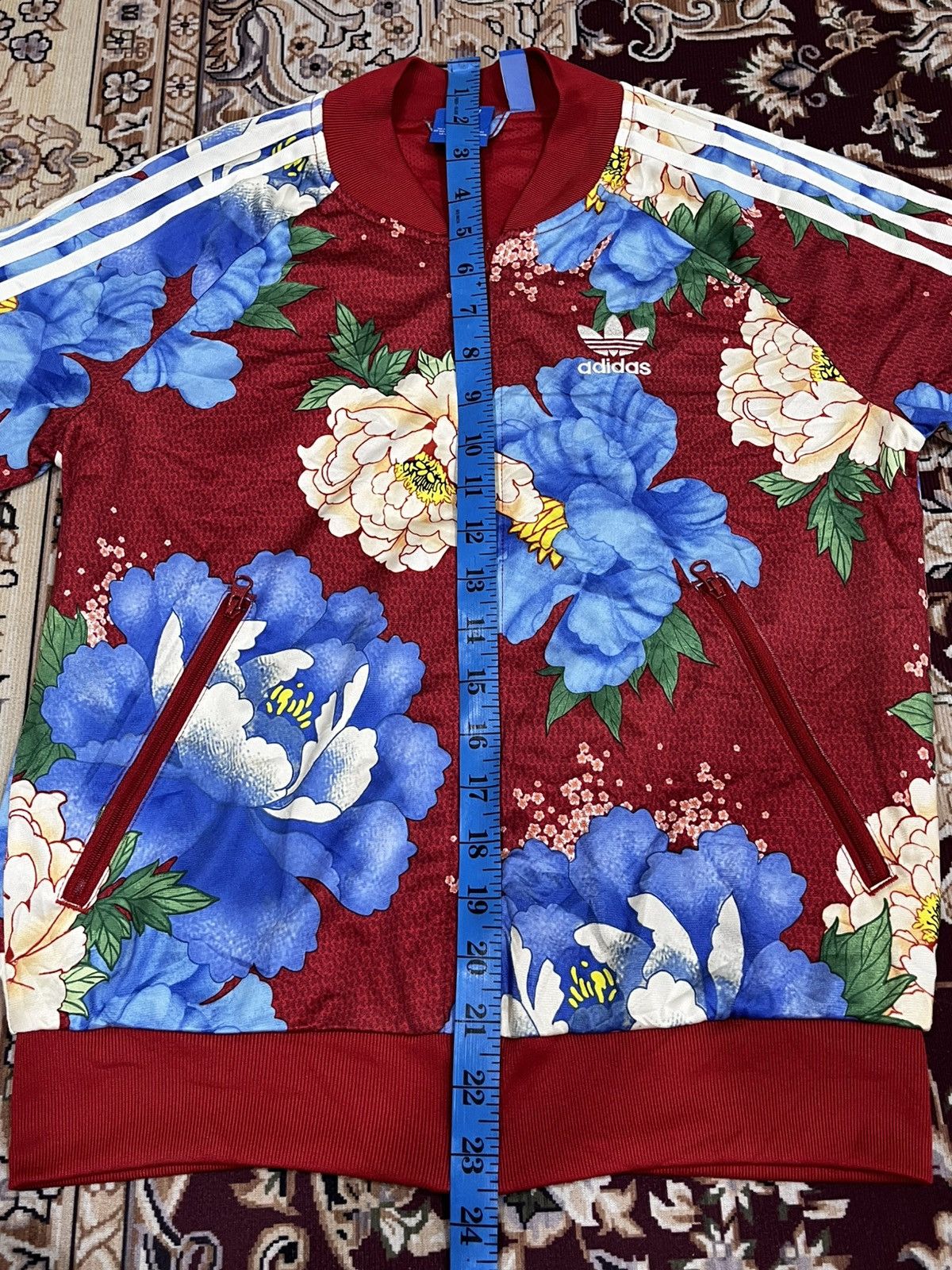 Adidas 🔥 Rare Adidas Chita Floral Jacket Size M / US 6-8 / IT 42-44 - 21 Thumbnail