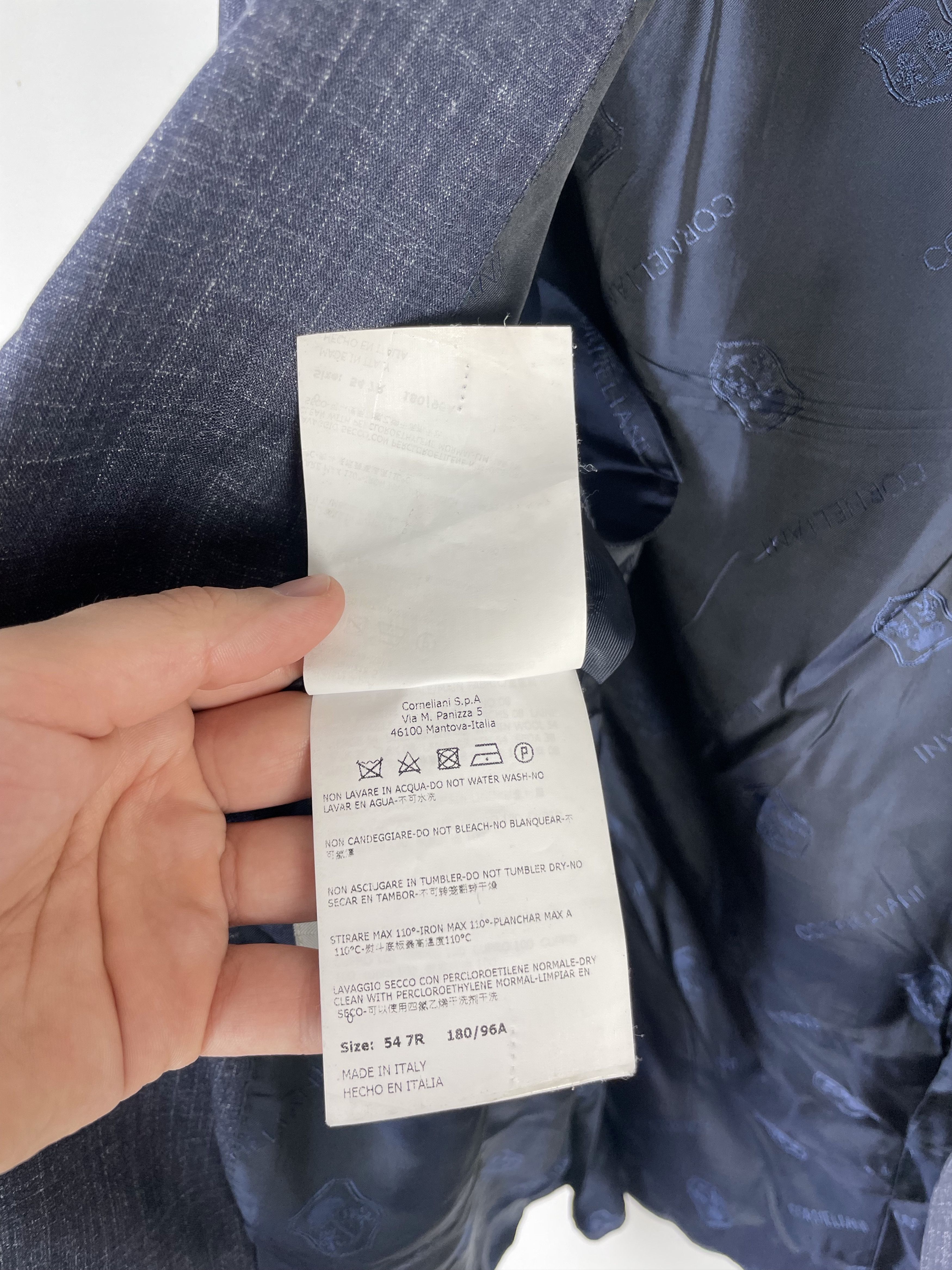 Corneliani Corneliani Suit Size 54L - 6 Thumbnail