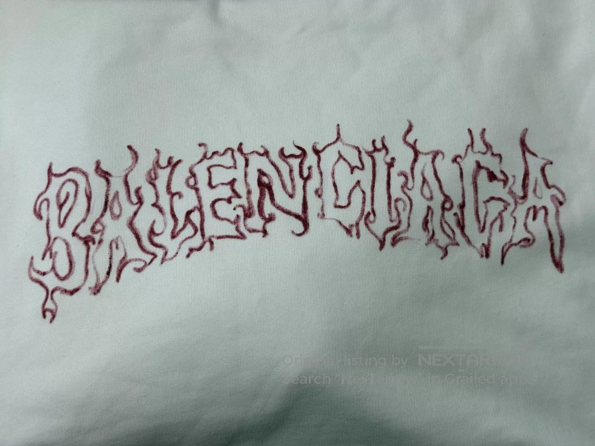 Balenciaga Balenciaga Logo Print Hooded Pullover. Size US M / EU 48-50 / 2 - 3 Thumbnail
