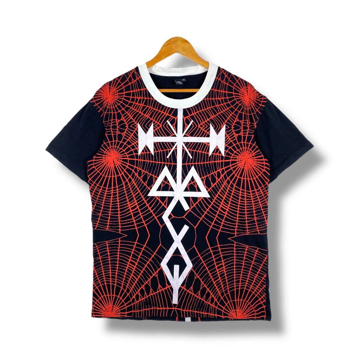 Alexander McQueen × McQ Alexander McQueen ALEXANDER McQUEEN Spider Web Tattoo Print Graphic Tee Size US M / EU 48-50 / 2 - 1 Thumbnail