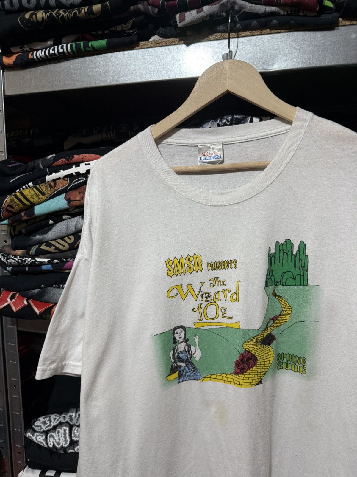 Vintage Vintage 90’s The Wizard Of Oz Retro T-Shirt Y2K Hype Size US XXL / EU 58 / 5 - 3 Thumbnail