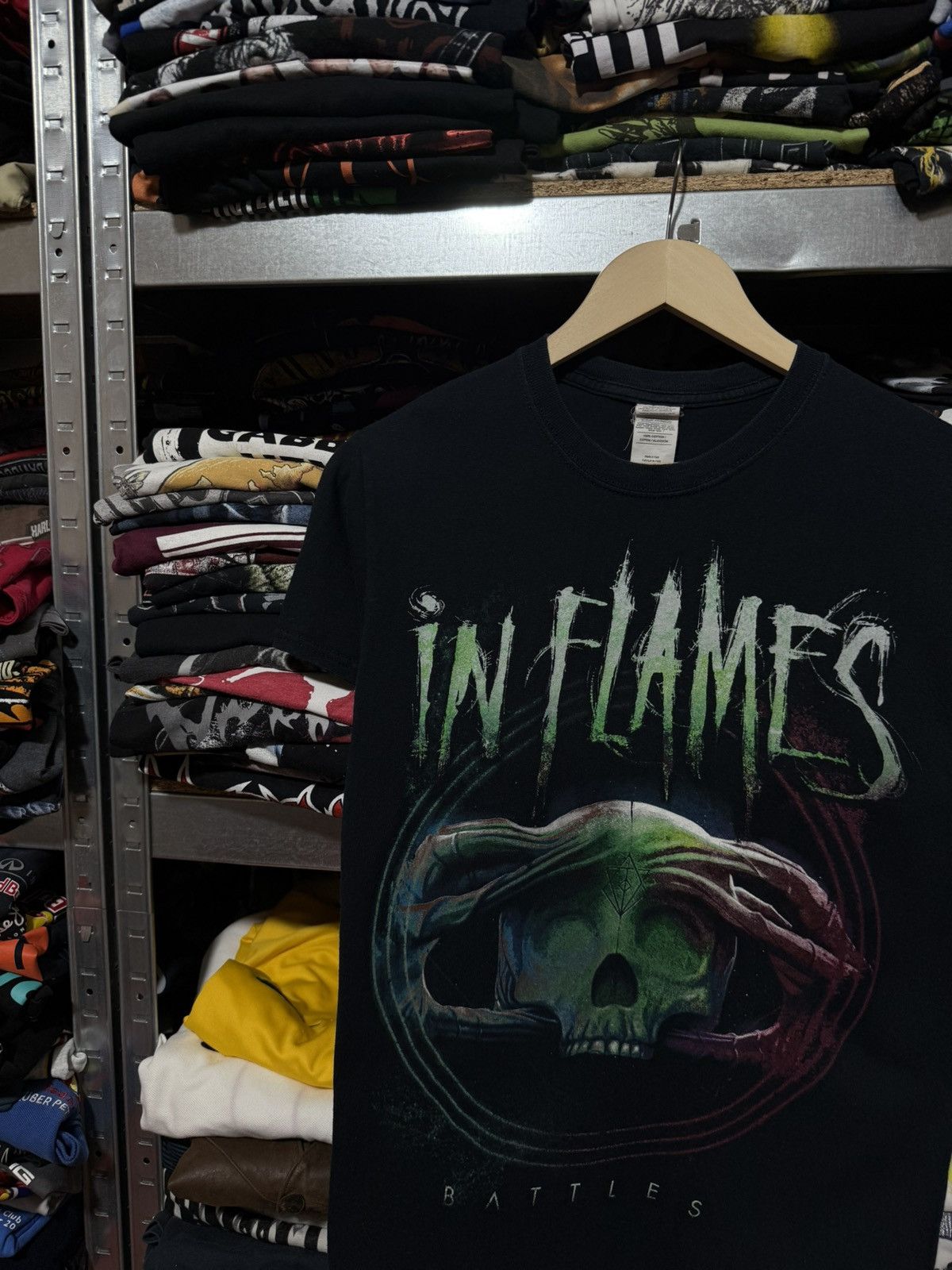 Vintage Vintage 2016 In Flames Battles T-Shirt Rare Retro Hype Y2K Size US S / EU 44-46 / 1 - 3 Thumbnail