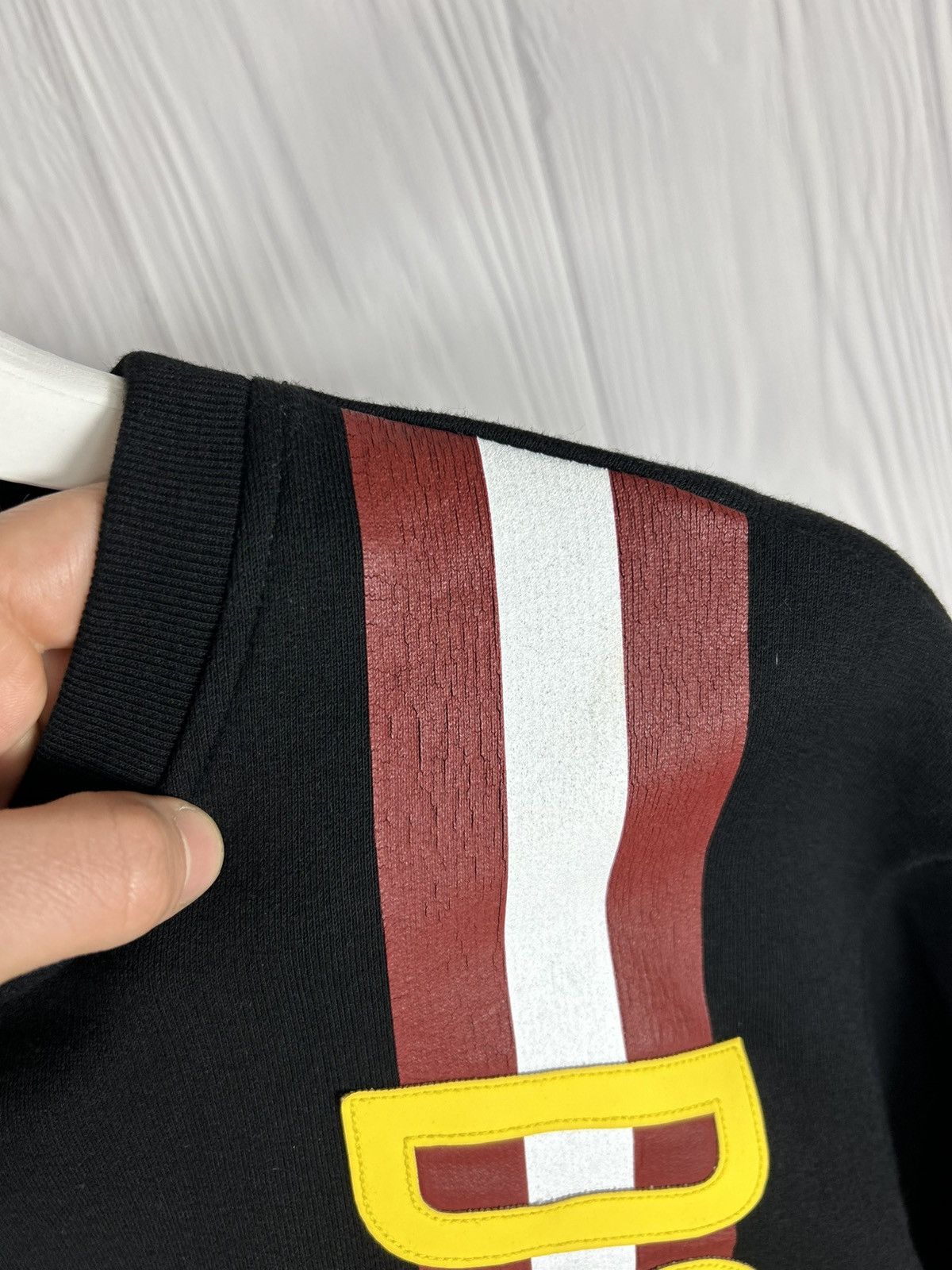 Dsquared2 DSQ2 Dsquared2 Big Logo Sweatshirt Size S Black Made Italy Size US S / EU 44-46 / 1 - 11 Thumbnail