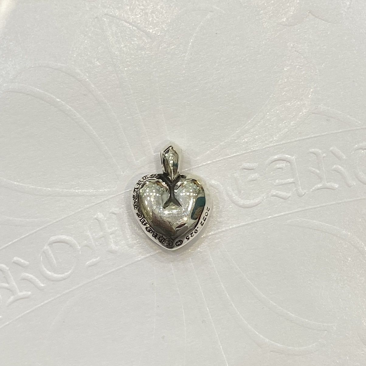 Chrome Hearts Chrome Hearts R.I.P Heart charm silver Size ONE SIZE - 4 Thumbnail
