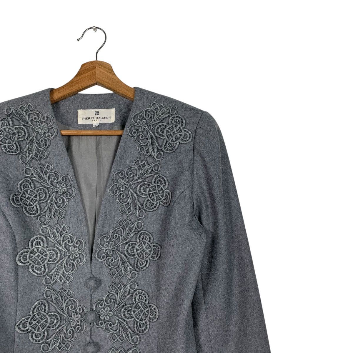 Pierre Balmain Pierre Balmain Paris Women Jacket Size M / US 6-8 / IT 42-44 - 5 Thumbnail