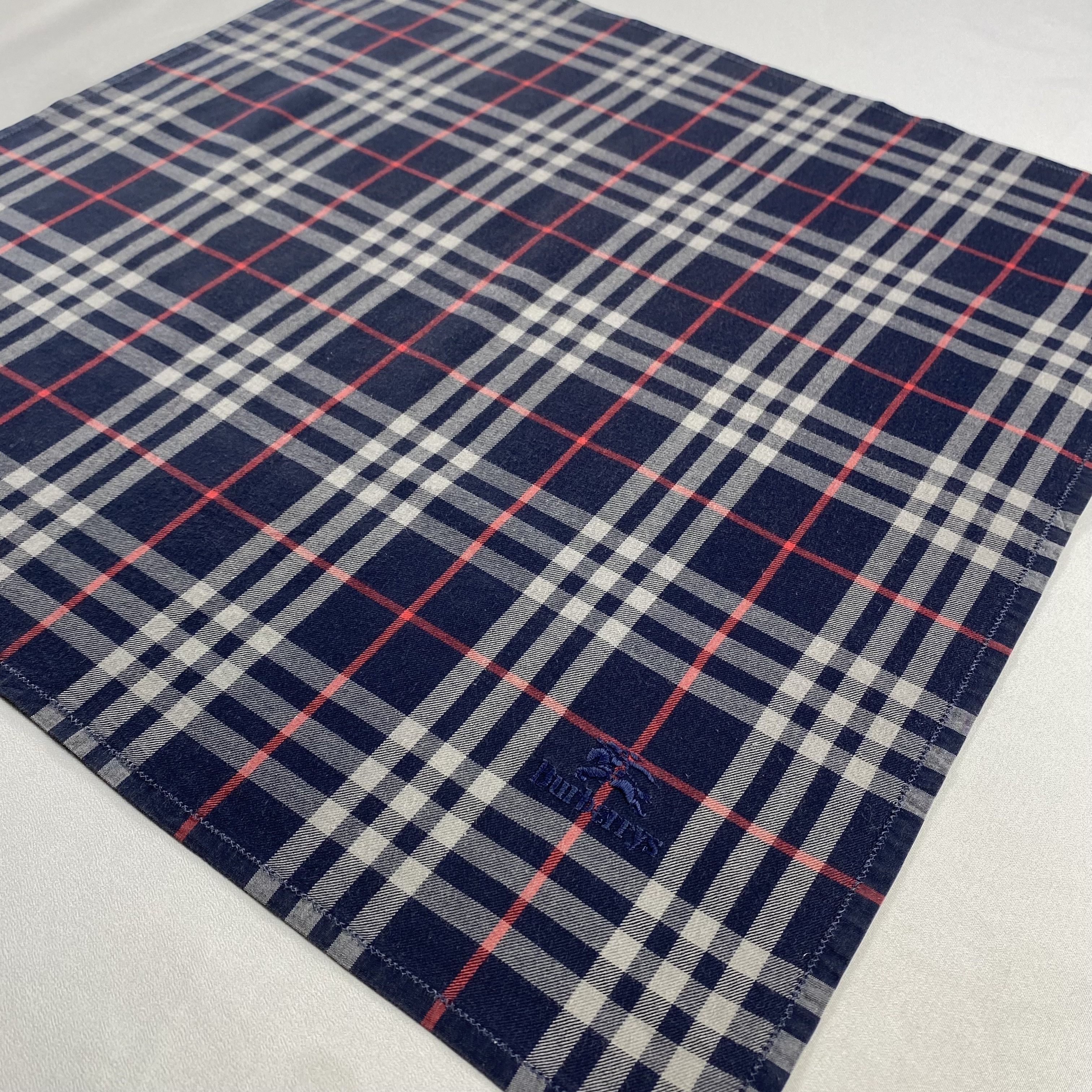 Burberry × Vintage Burberry Handkerchief / Neckerchief / Bandana-P1010 Size ONE SIZE - 2 Thumbnail