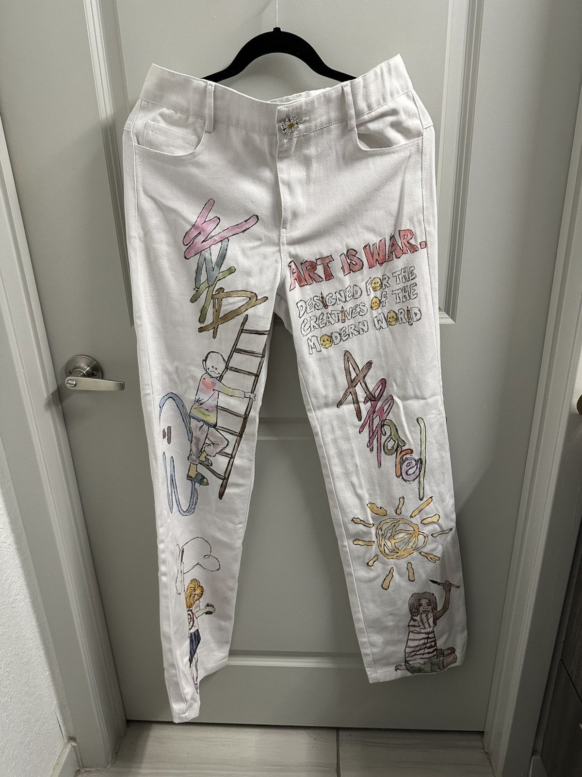Other Blu Boy x WNTD Apparel Painter Pants - Size 32 / Small Size US 32 / EU 48 - 1 Thumbnail