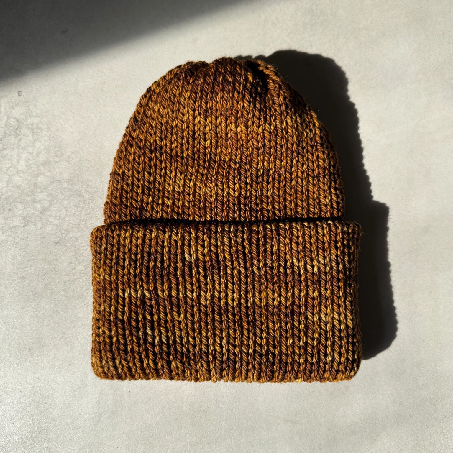 Handmade Bexhill Court caramel beanie Size ONE SIZE - 4 Thumbnail
