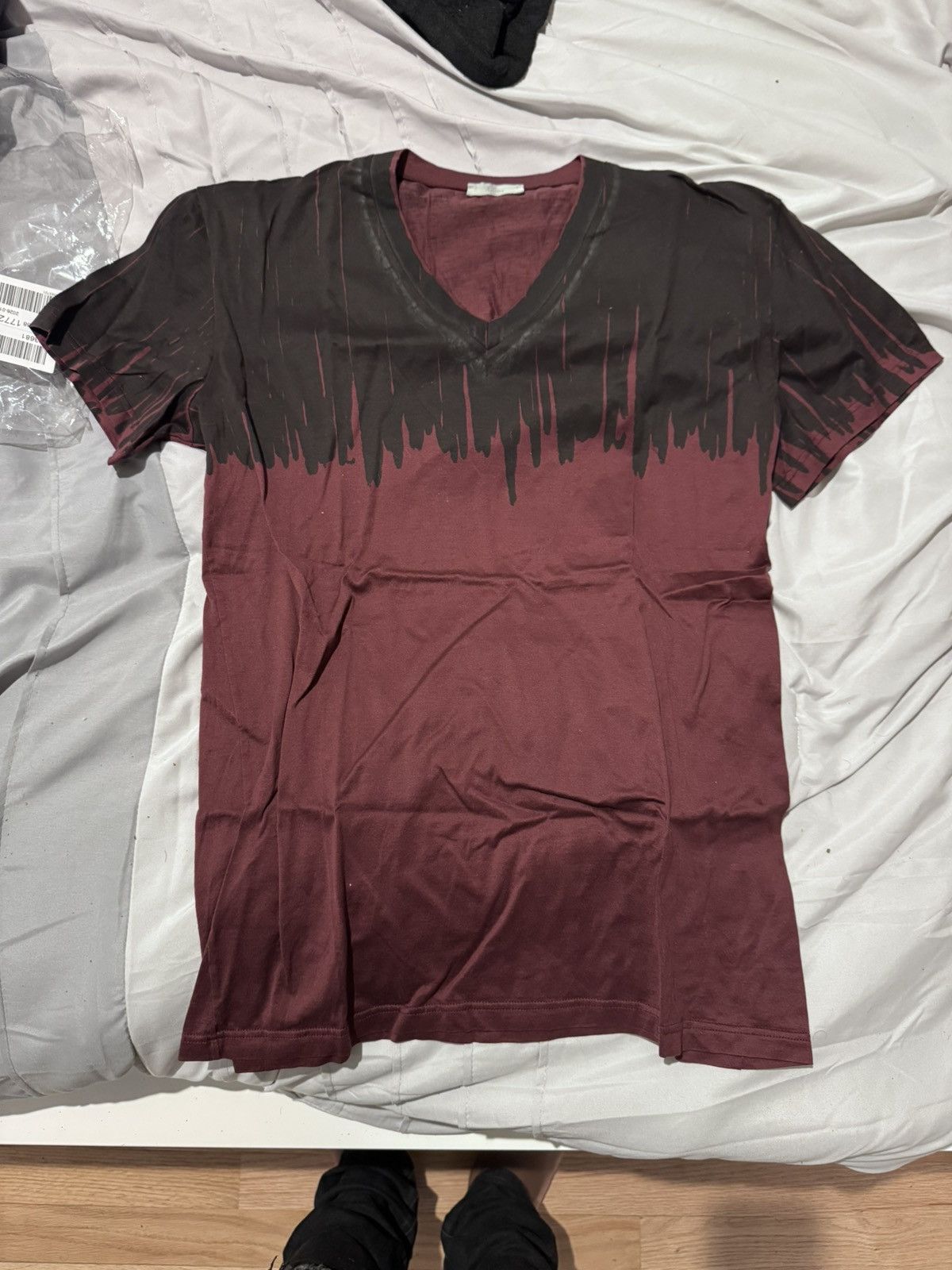 Dior Dior hedi bloody v neck Size US S / EU 44-46 / 1 - 1 Thumbnail