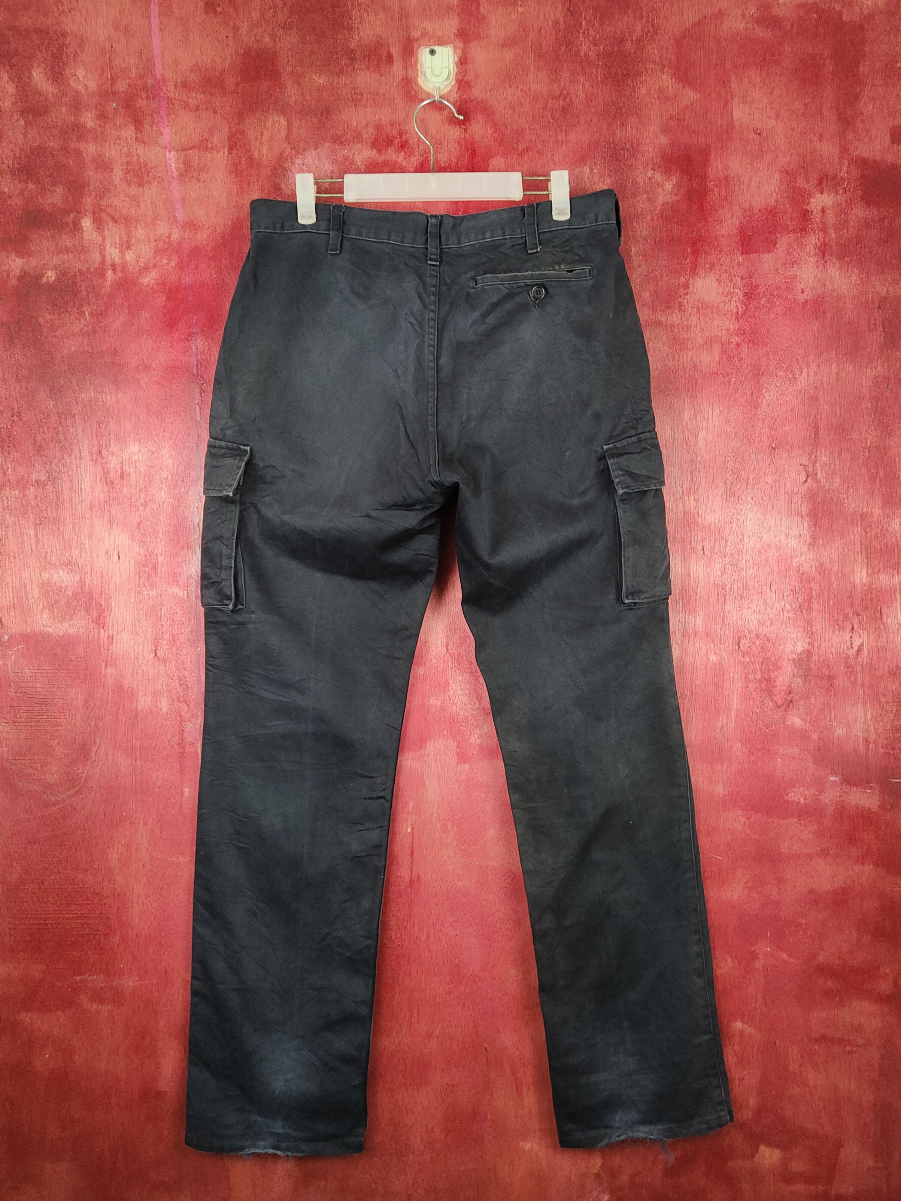 Beams Plus Beams Dark Blue Multipocket Tactical Cargo Pants #S1338 Size US 33 - 7 Thumbnail