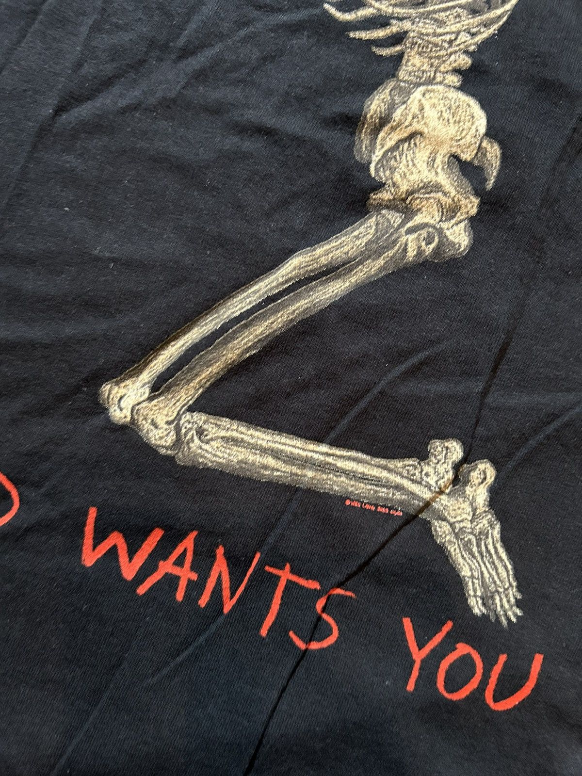 Kanye West Yeezus Tour Skull Praying Tshirt Size US L / EU 52-54 / 3 - 4 Thumbnail