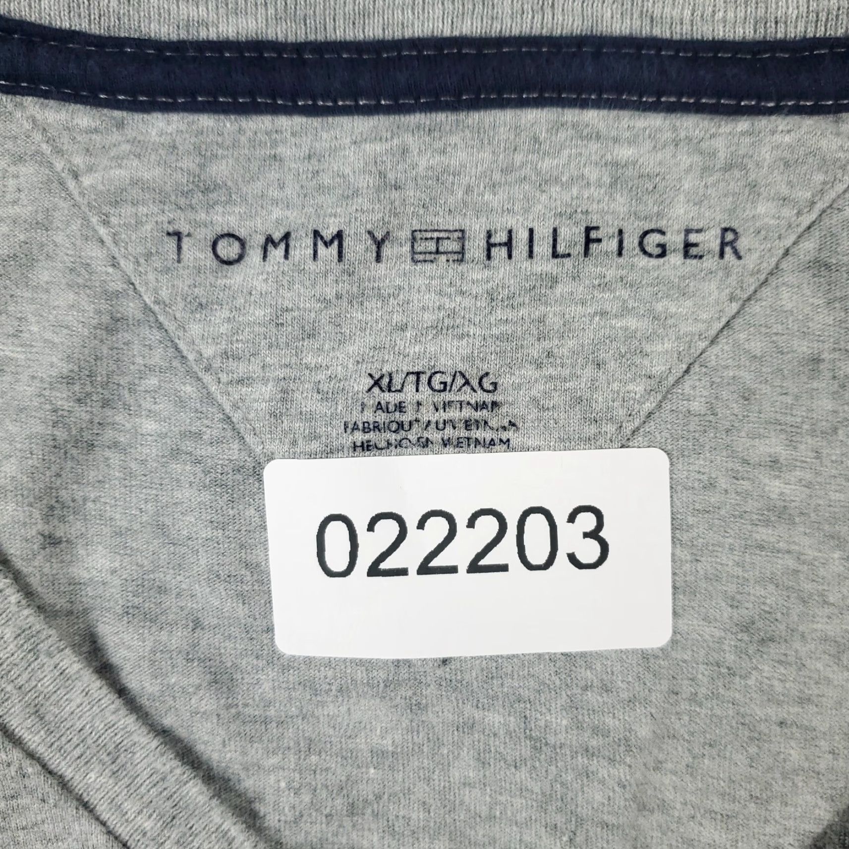 Tommy Hilfiger Tommy Hilfiger T-Shirt Men's XL Gray Short Sleeve Casual Crew Neck American Classic Size US XL / EU 56 / 4 - 7 Thumbnail