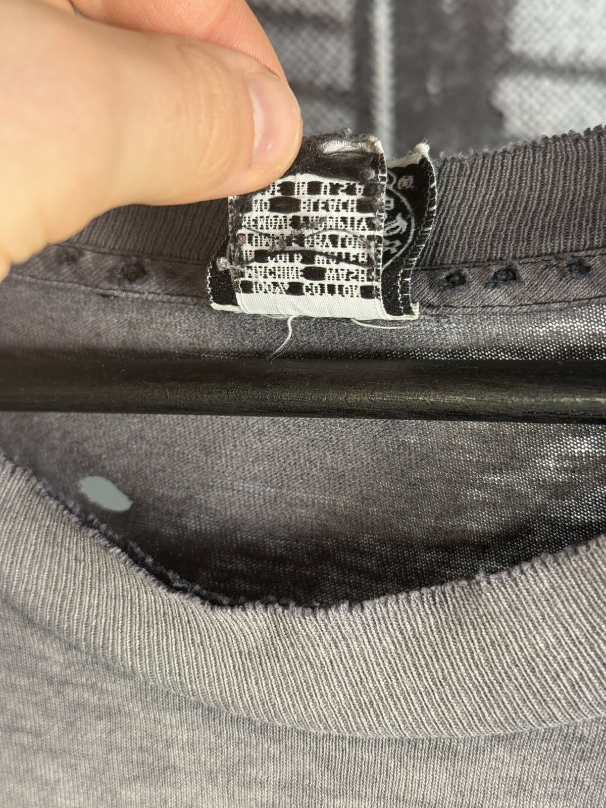 Chrome Hearts ULTIMATE VINTAGE CHROME⛓️90s THRASHED & SUNFADED LOGO POCKET Size US L / EU 52-54 / 3 - 14 Thumbnail