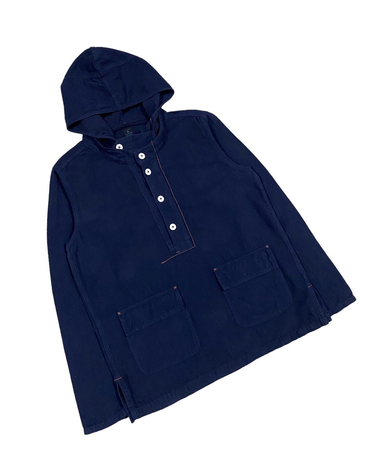 Indigo Vtg🔥Niko And…Pullover Anorak Workers Indigo Jacket Size US L / EU 52-54 / 3 - 8 Thumbnail
