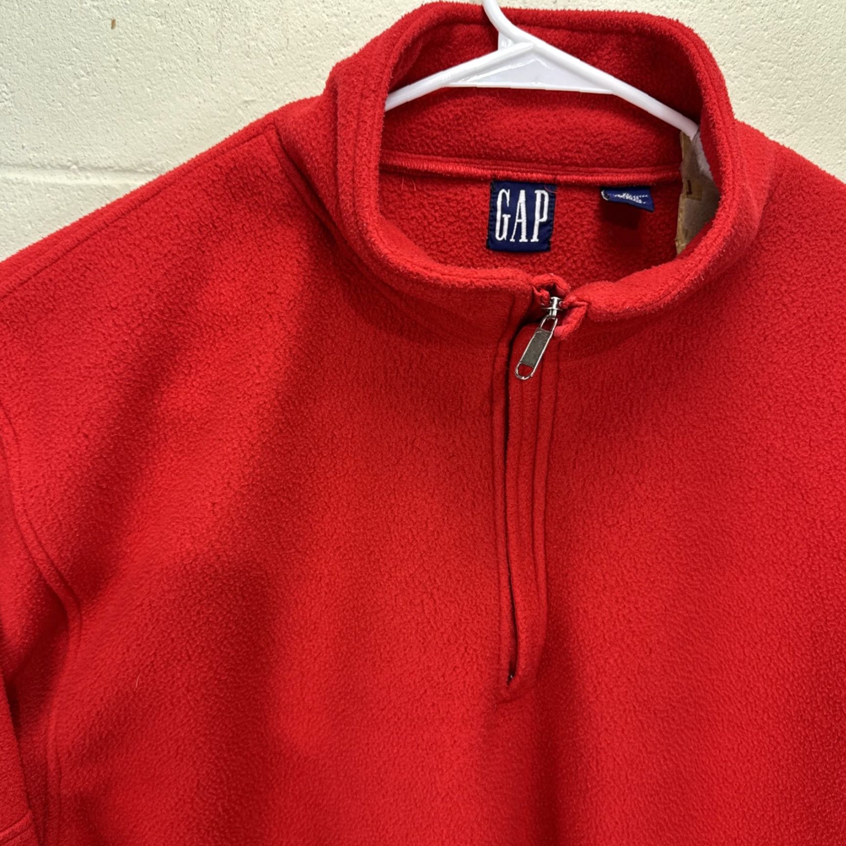 Gap VINTAGE Gap Alpine Series 1/2 Zip Fleece Jacket XL Red Mens Jacket Winter Skiing Retro 90s Size US XL / EU 56 / 4 - 5 Thumbnail