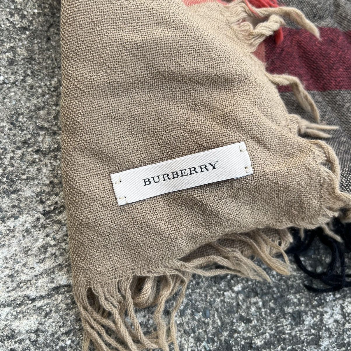 Burberry Burberry Multi Wool Nova Check Square Scarf Size ONE SIZE - 8 Thumbnail