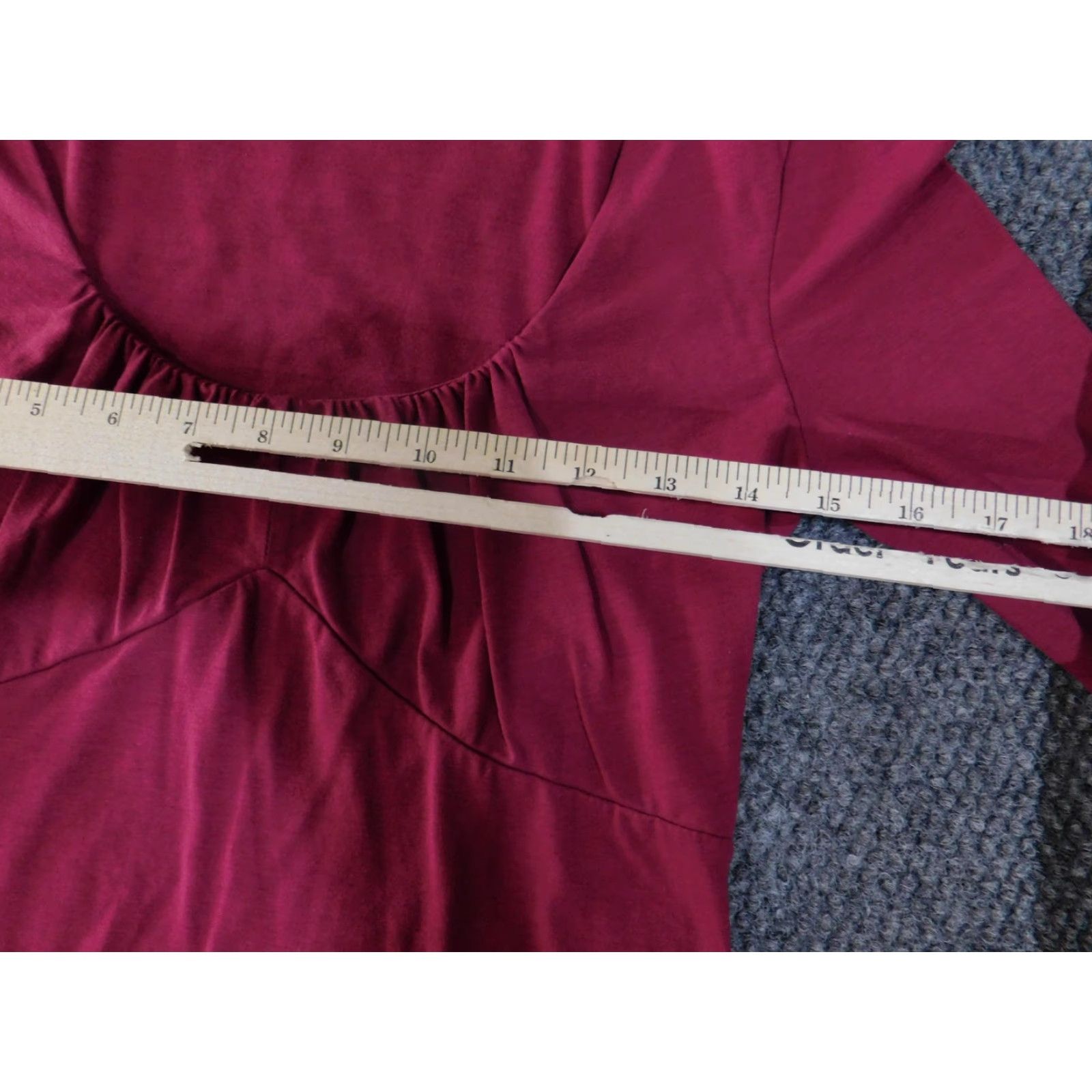 Loft **Loft Women's Red Long Sleeve Scoop Neck Stretch Top Small** User: **Loft Women's Small Red Long Sleeve Scoop Neck Stretch Top** Size S / US 4 / IT 40 - 6 Thumbnail