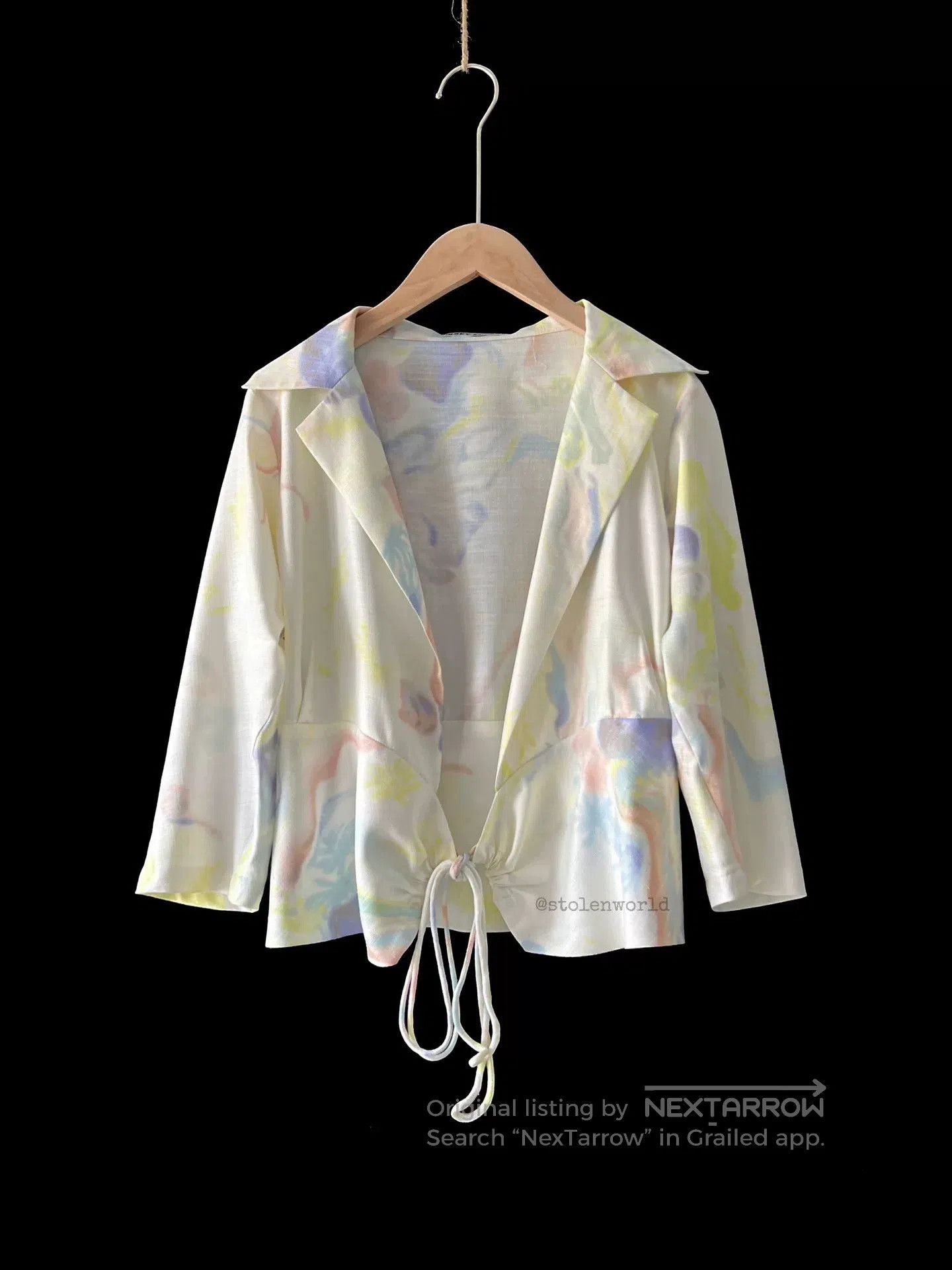 Issey Miyake Issey Miyake 2006 Drawstring Top. Size S / US 4 / IT 40 - 5 Thumbnail