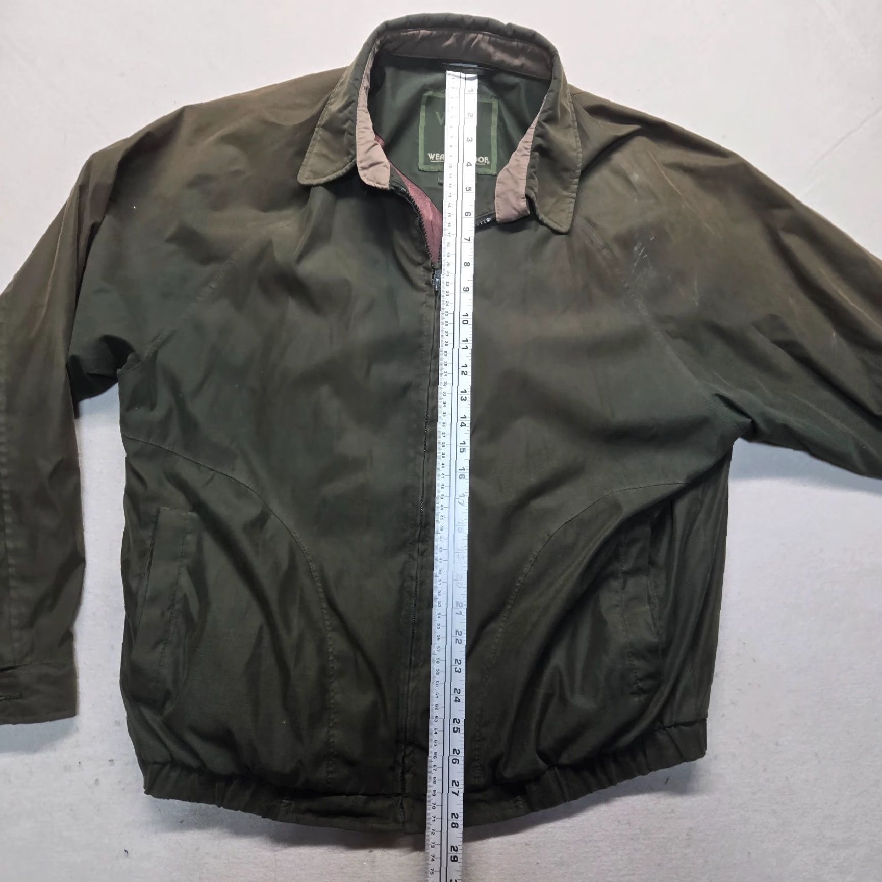 Weatherproof Weatherproof Brown Bomber Jacket Adult Men XL ZIP Front Coat - Solid Polyester Weatherproof Owl Logo Zipper Winter Fall Spring Summer X Large Mens Size US XL / EU 56 / 4 - 6 Thumbnail