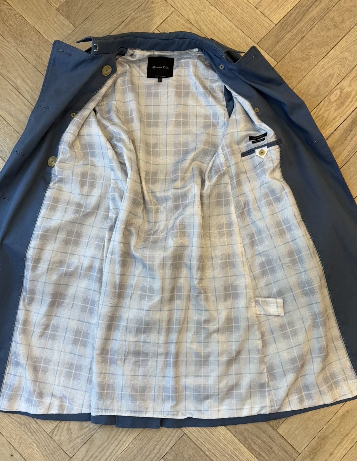 Massimo Dutti MASSIMO DUTTI TRENCH COAT WITH BELT Size XS / US 0-2 / IT 36-38 - 5 Thumbnail