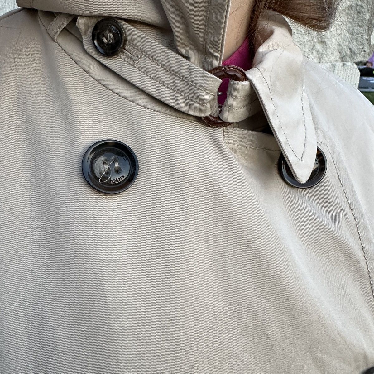 Weekend Max Mara Weekend Max Mara Coat Trench Beige Size L / US 10 / IT 46 - 5 Thumbnail