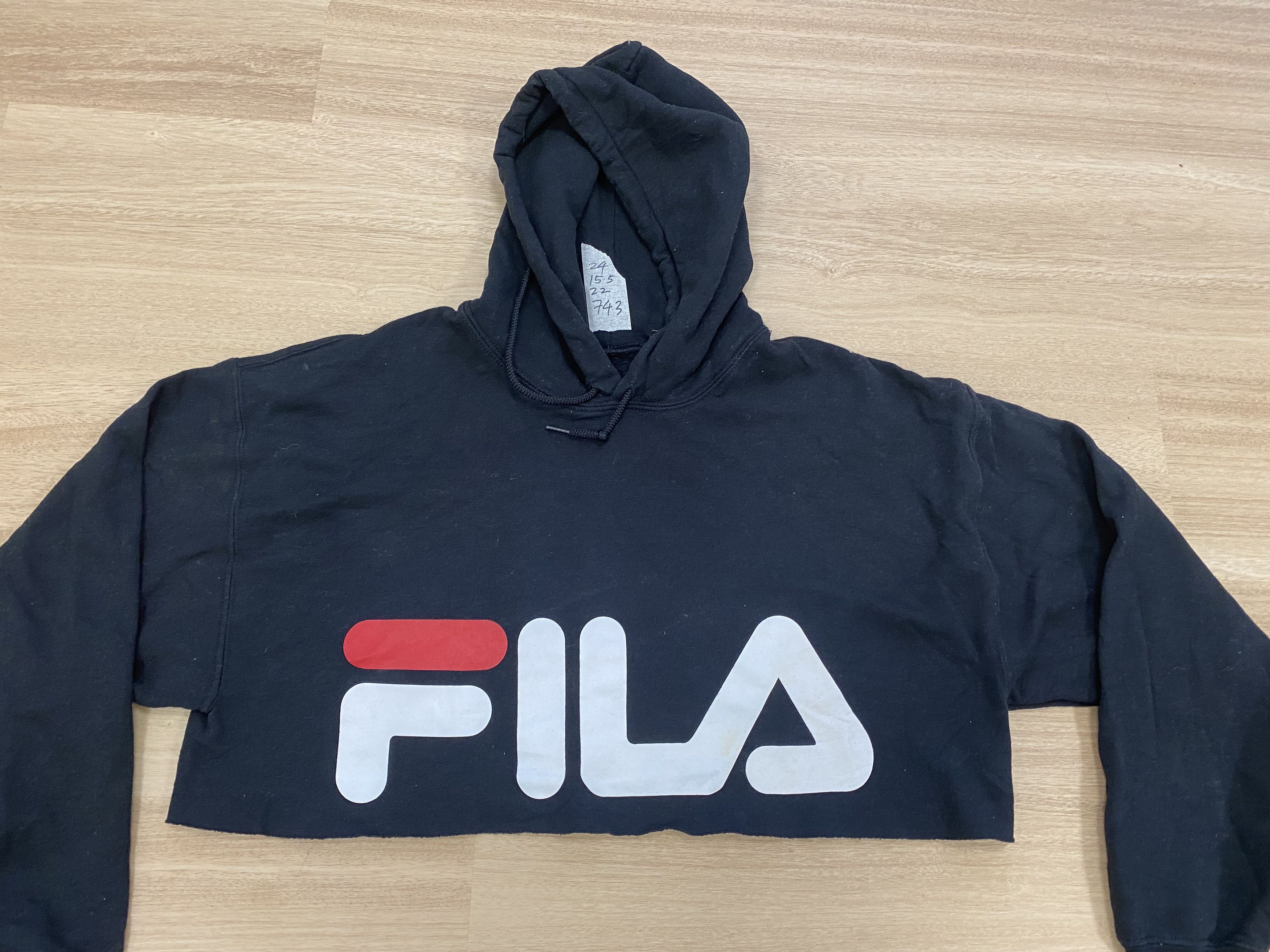 Fila fila big logo half sweatshirt hoodie size xl Size XL / US 12-14 / IT 48-50 - 2 Thumbnail