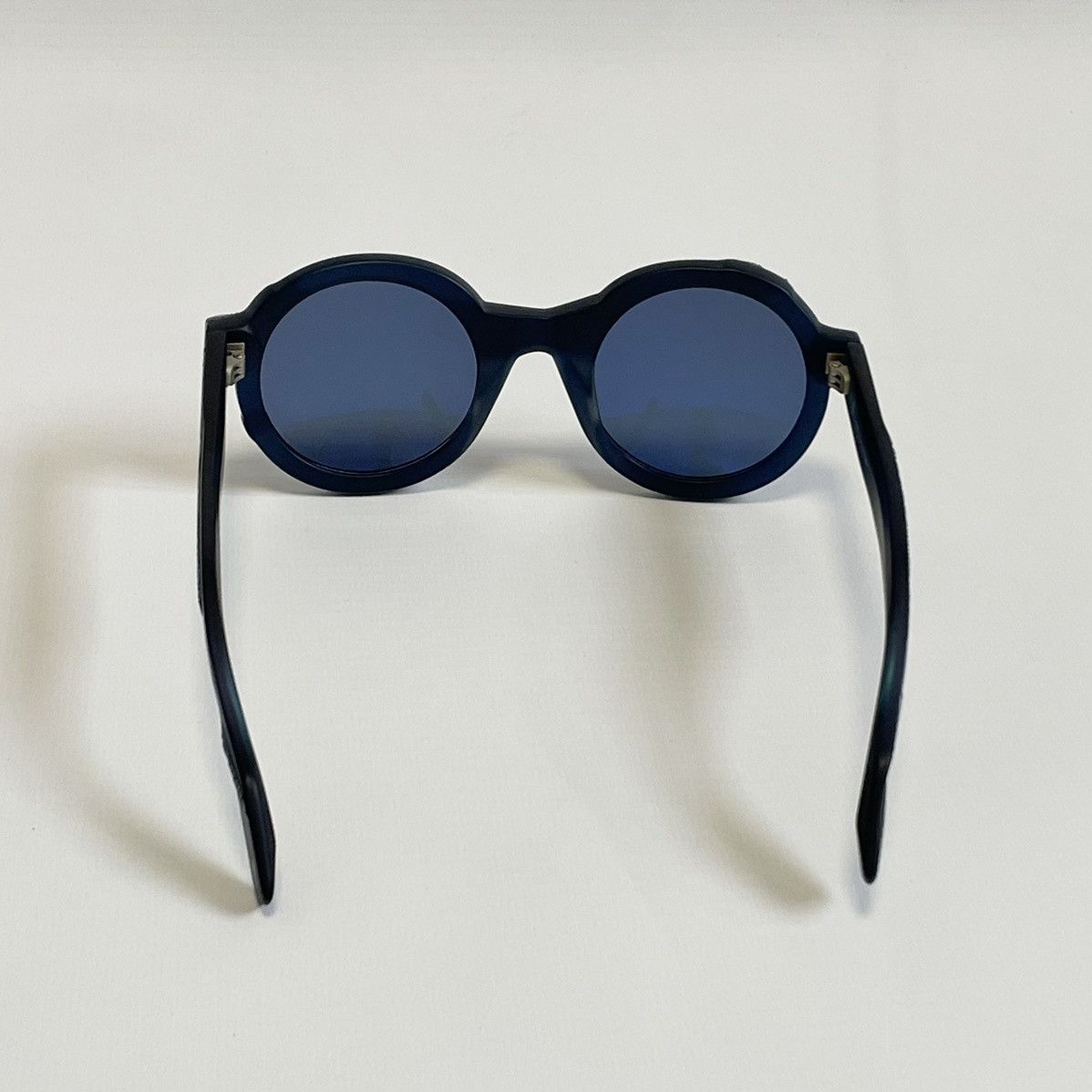 Yohji Yamamoto YY 5019 Blue Round Frame Sunglasses Size ONE SIZE - 10 Thumbnail
