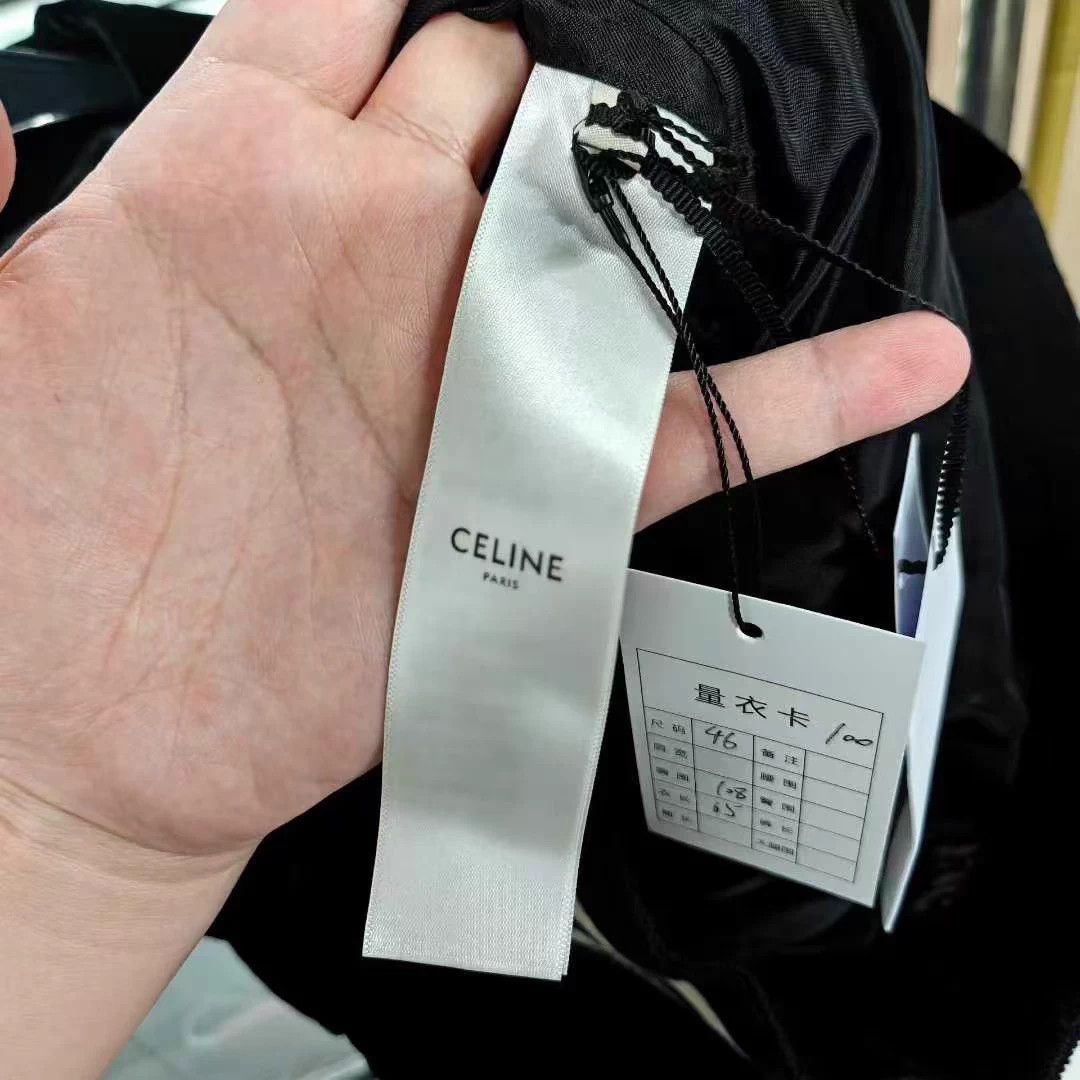 Celine Celine velvet leather panel blouson 46 NWT Size XL / US 12-14 / IT 48-50 - 4 Thumbnail
