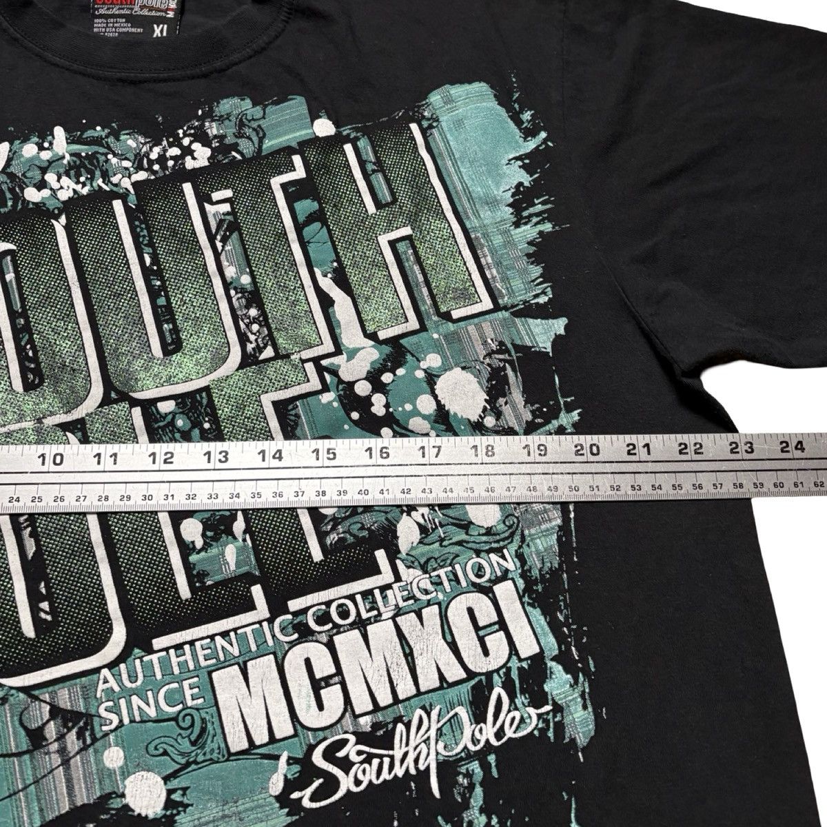 Southpole Vintage Y2K Southpole Faded Black Graphic T Shirt XL Skater Size US XL / EU 56 / 4 - 4 Thumbnail