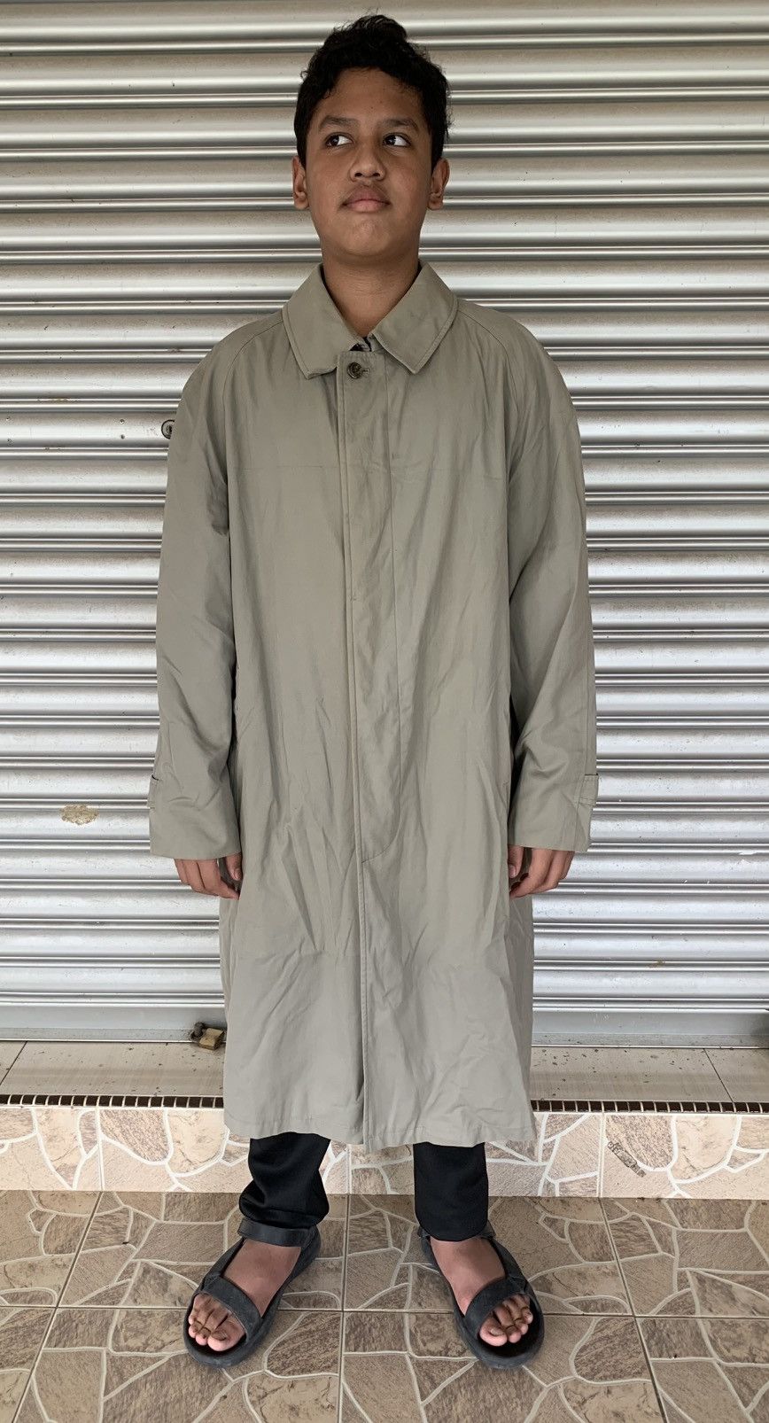 Burberry Prorsum × Vintage Vintage Burberry London Trench Coat Jacket Size US M / EU 48-50 / 2 - 25 Thumbnail