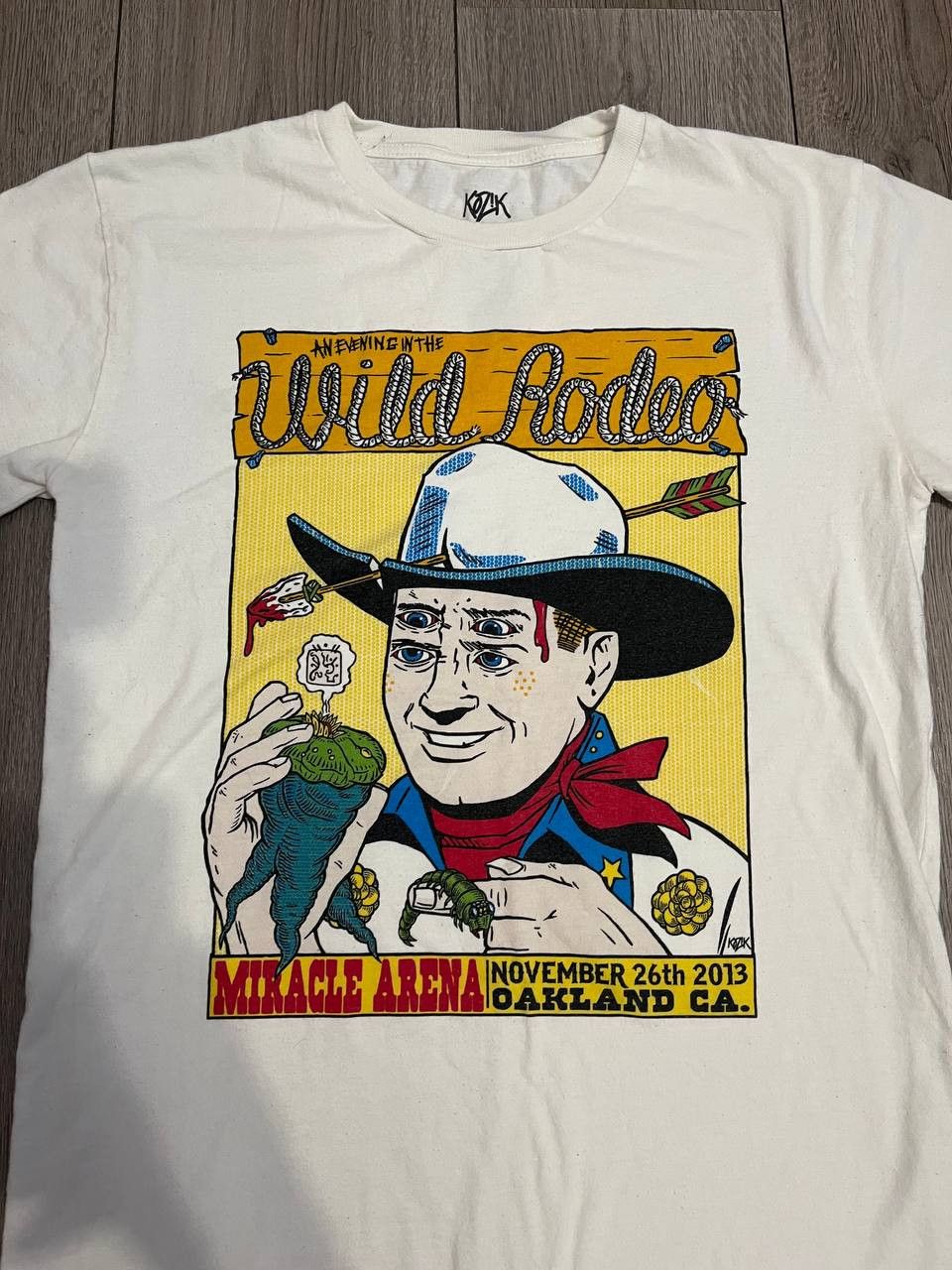 Pull & Bear × Vintage Kozik x Pull&Bear Wild Rodeo t-shirt Size S Size US S / EU 44-46 / 1 - 2 Thumbnail