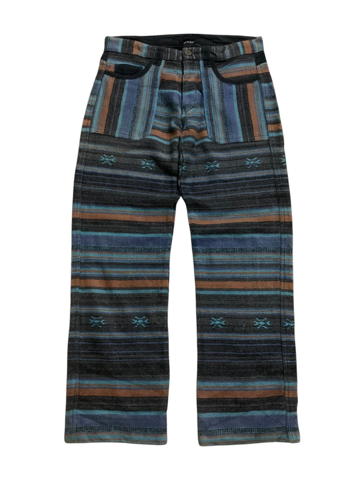 Japanese Brand × Vintage Vintage Amina Navajo Baker Pant Size US 33 - 1 Thumbnail