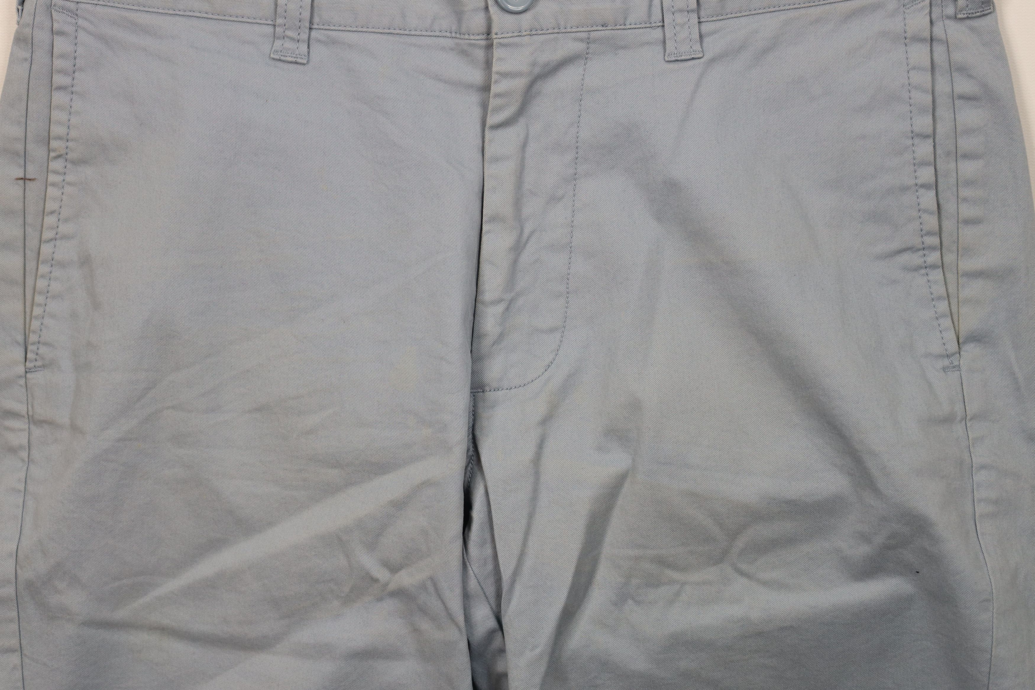 J.Crew J Crew Flex Above Knee Golf Golfing Chino Shorts Light Blue Size US 32 / EU 48 - 3 Thumbnail