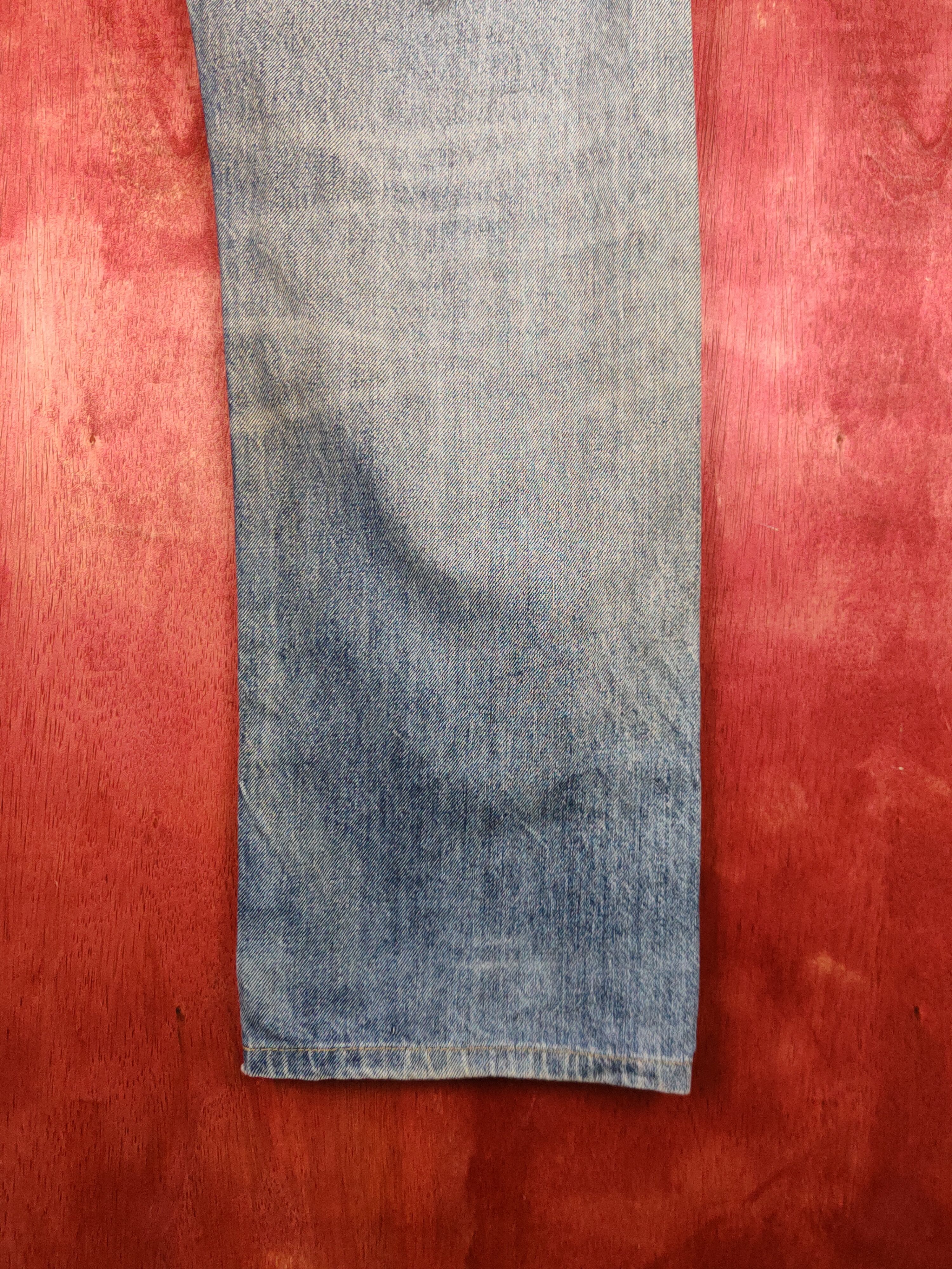 Japanese Brand Uniqlo Blue Faded Distressed Ripped Jeans #S1704 Size US 34 / EU 50 - 13 Thumbnail